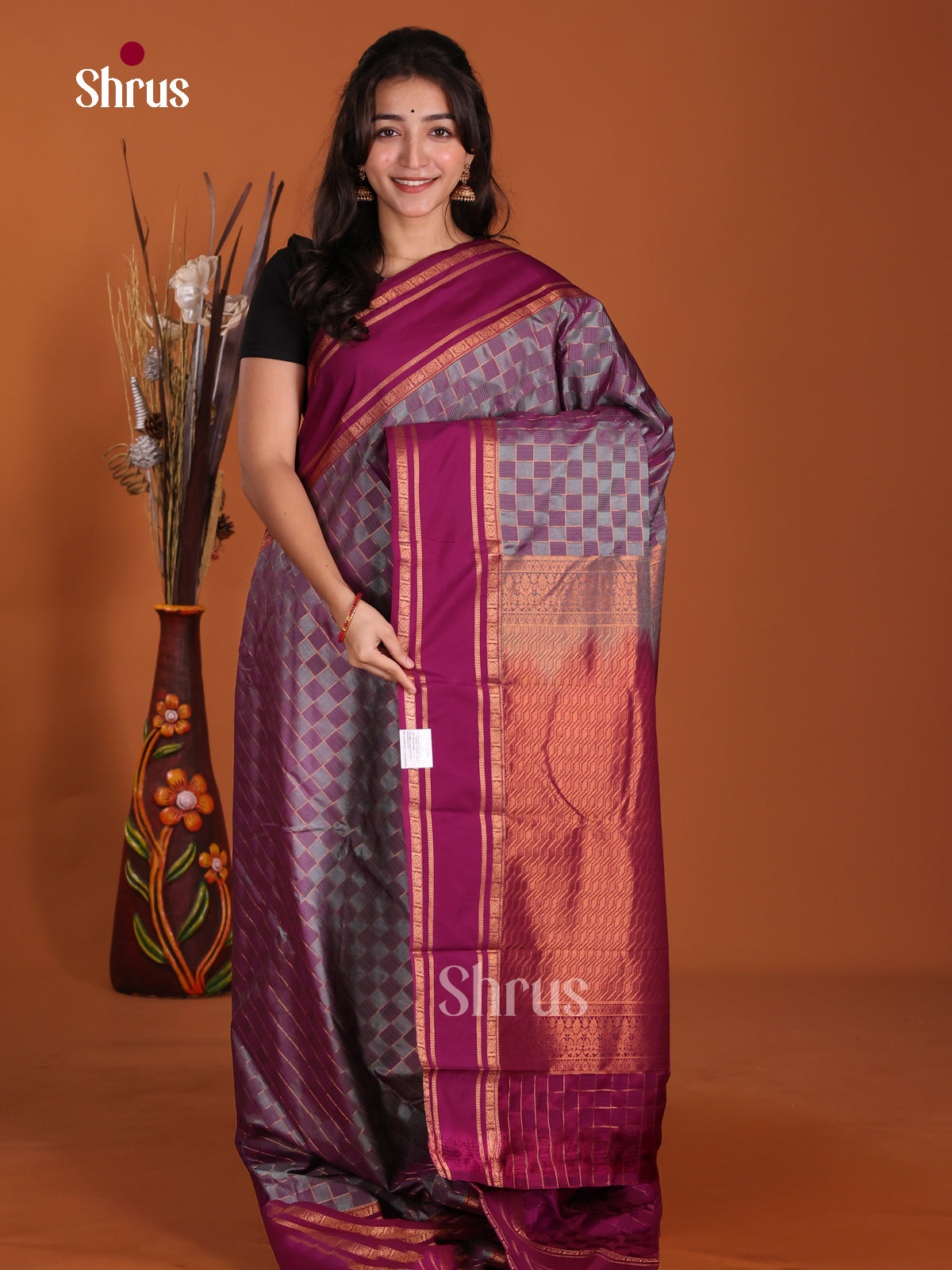 DKS17146 - Semi Kanchipuram Saree