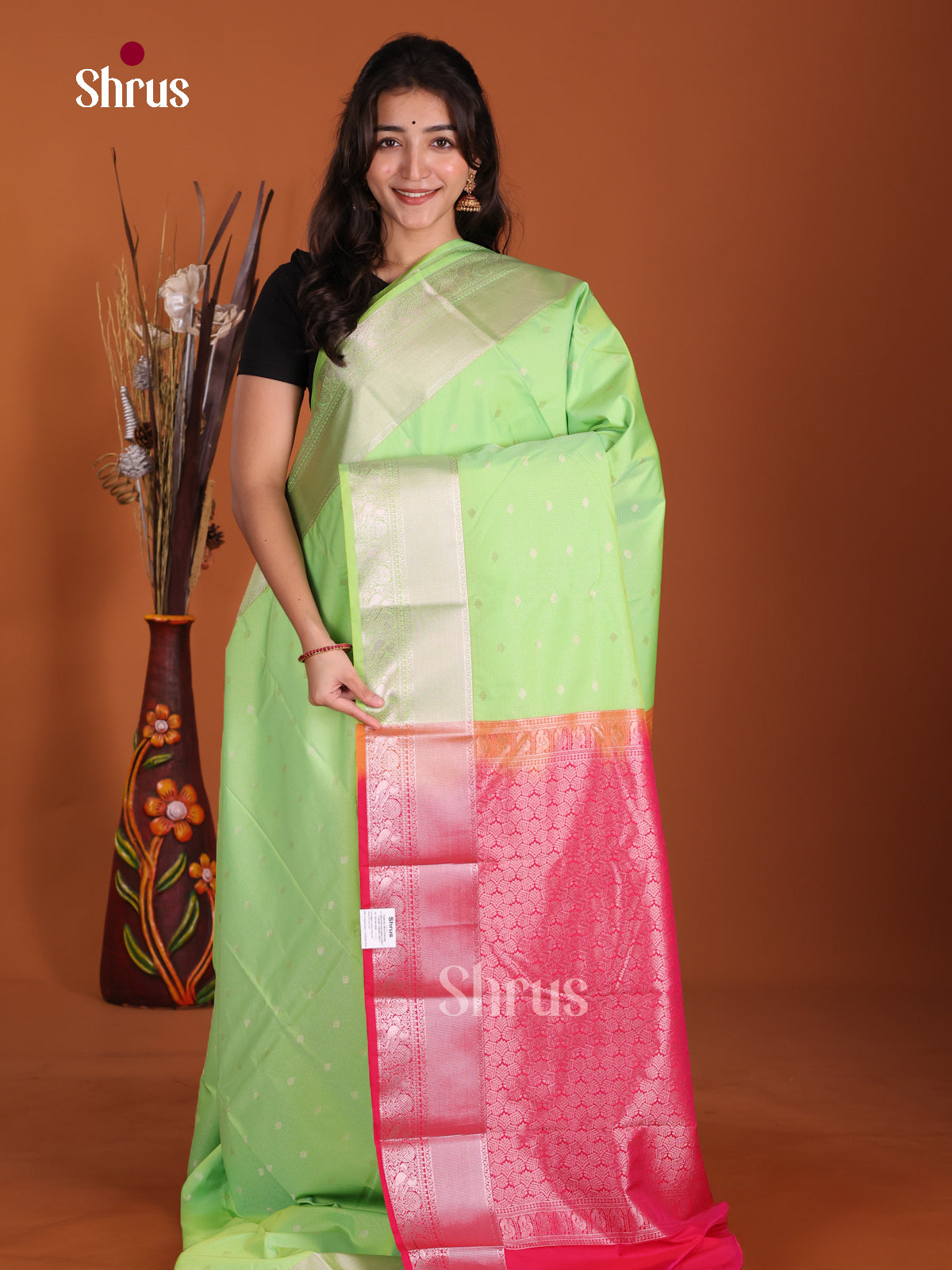DKS17150 - Semi Kanchipuram Saree