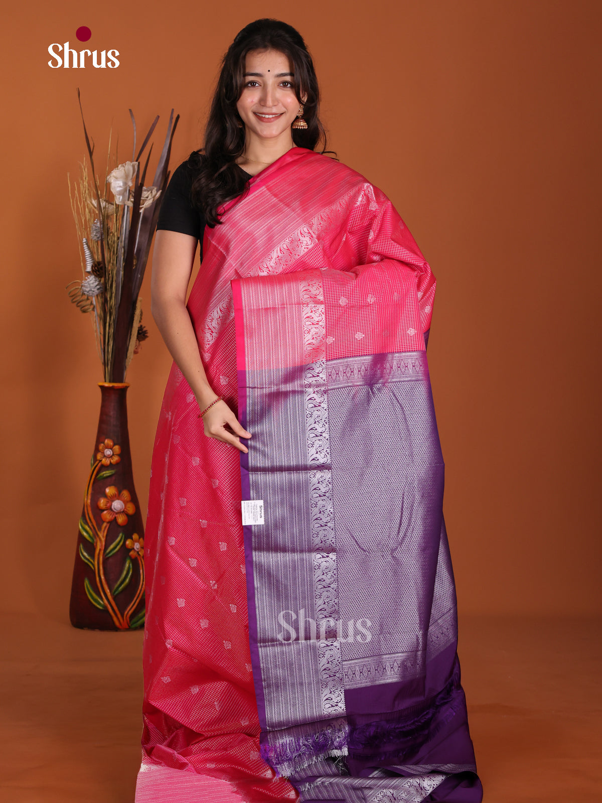DKS17152 - Semi Kanchipuram Saree