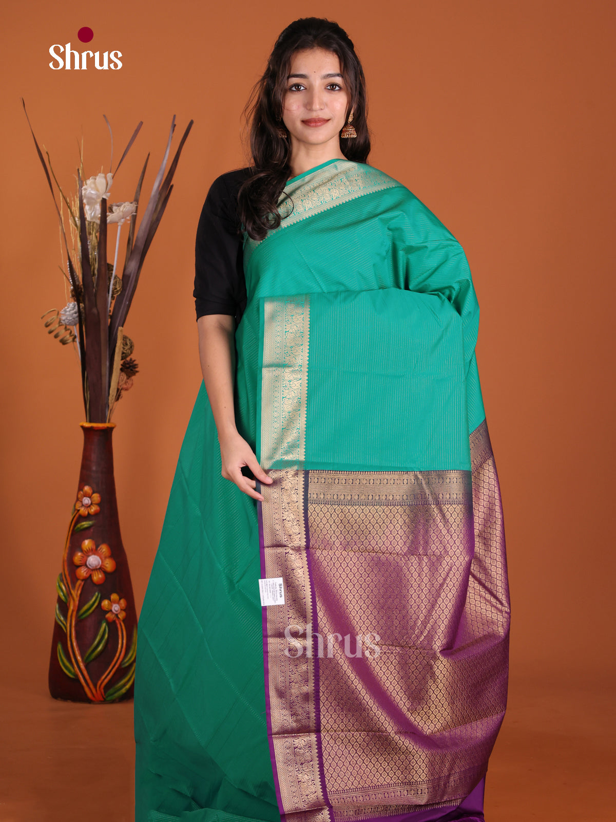 DKS17160 - Semi Kanchipuram Saree