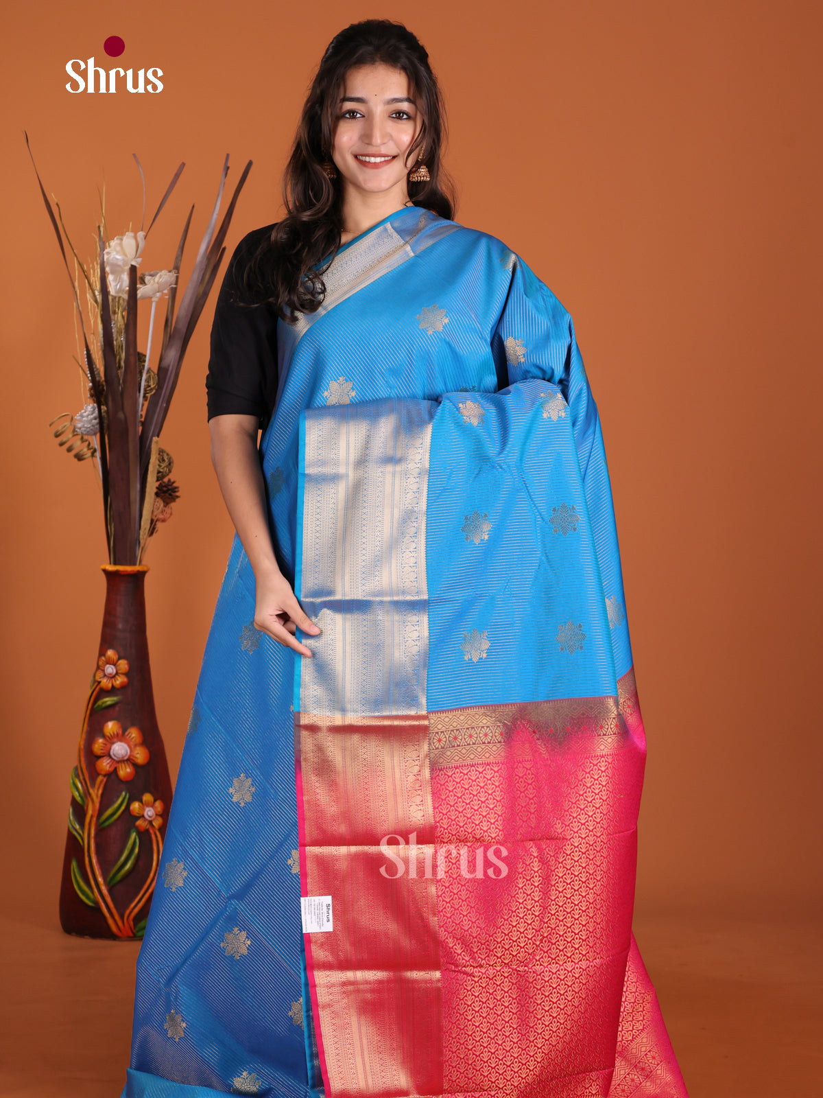 DKS17243 - Semi Kanchipuram Saree