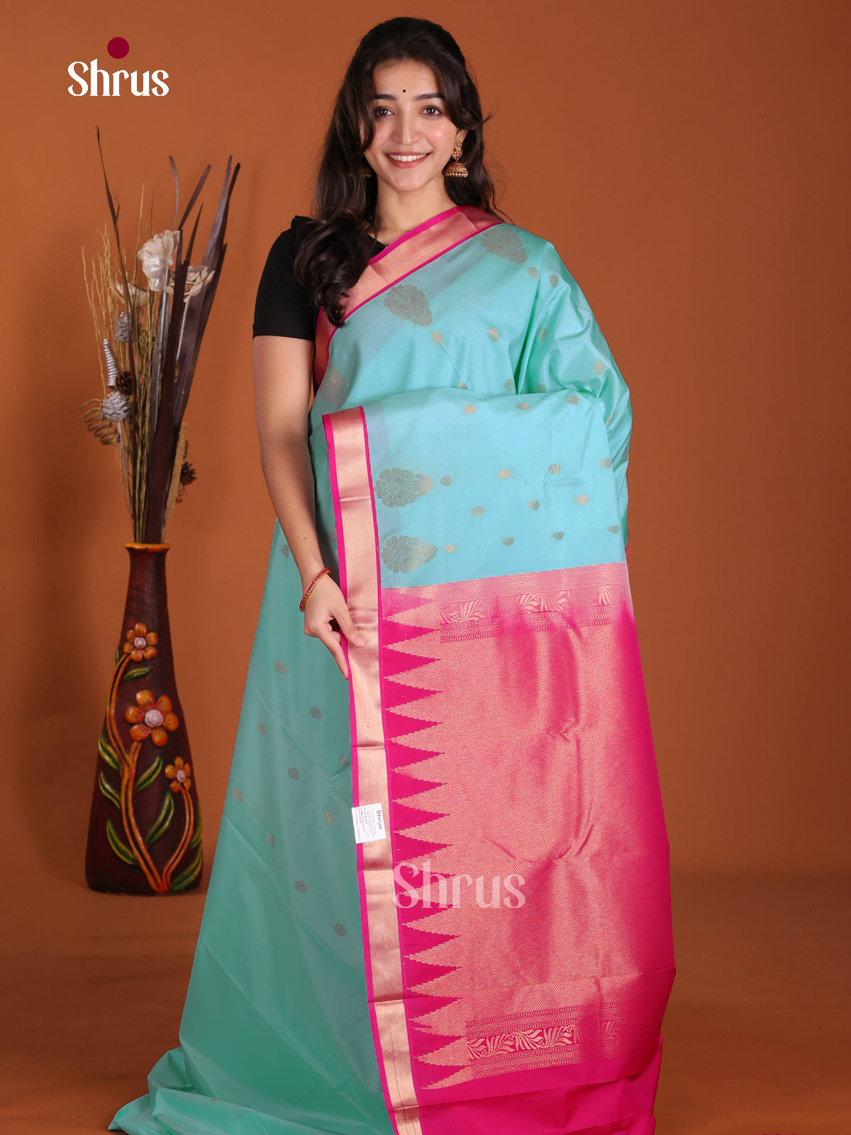 DKS17329 - Semi Kanchipuram Saree
