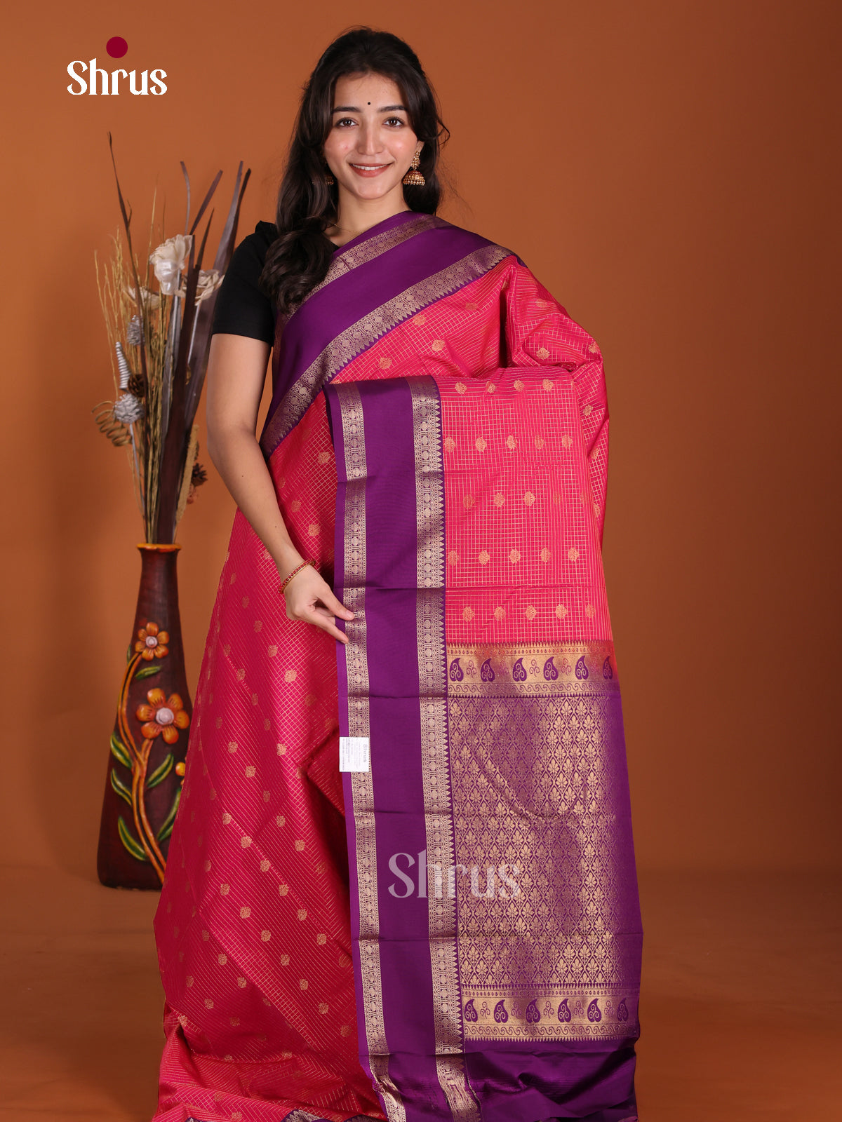 DKS17335 - Semi Kanchipuram Saree