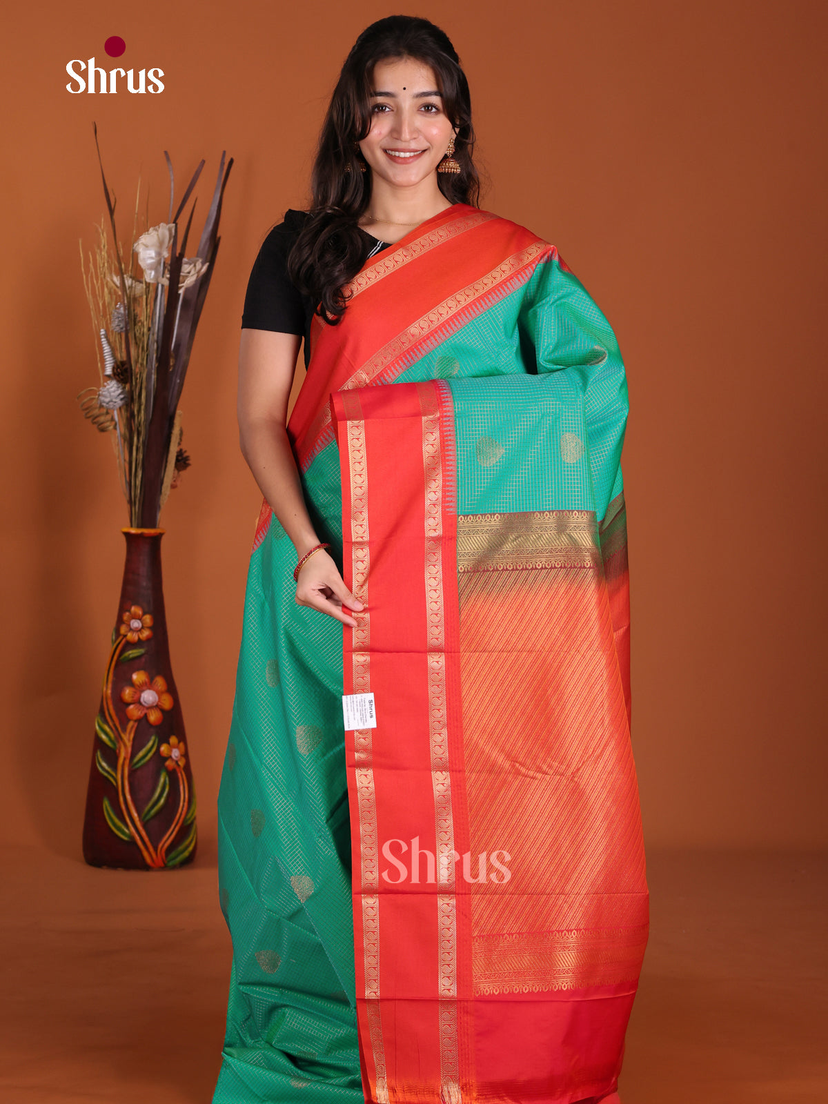 DKS17338 - Semi Kanchipuram Saree