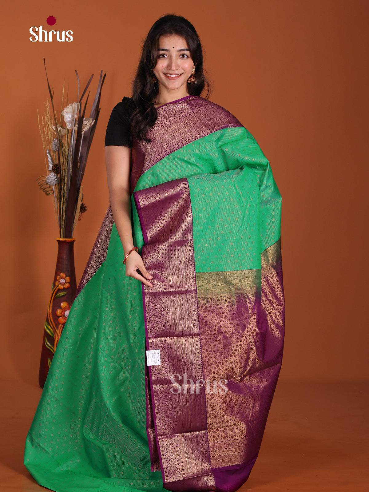 DKS17375 - Semi Kanchipuram Saree