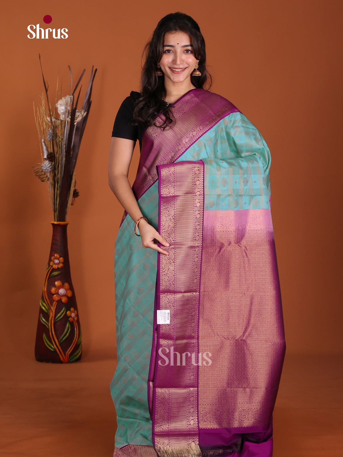 DKS17381 - Semi Kanchipuram Saree