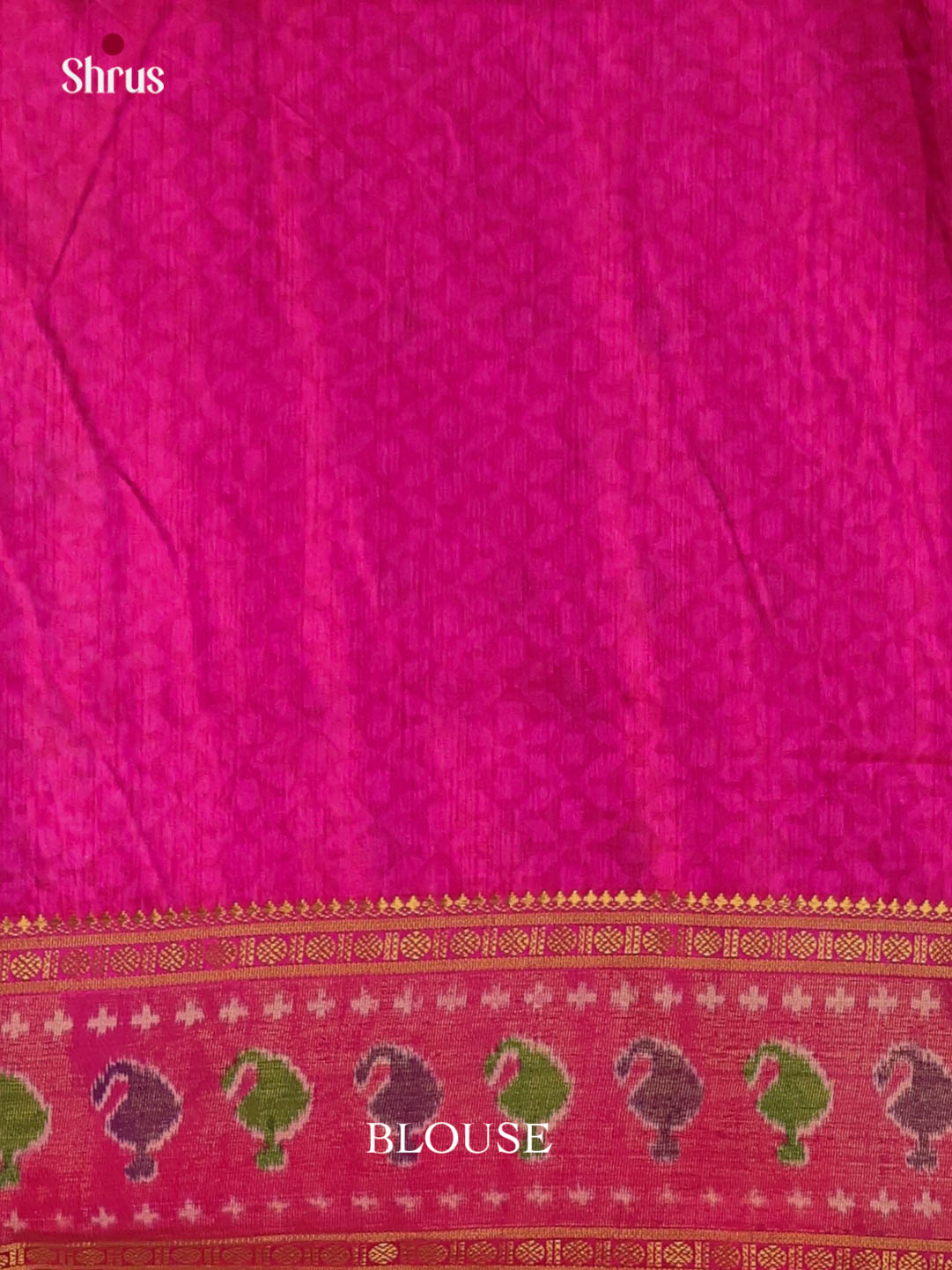 Purple & Pink - Semi Patola Saree