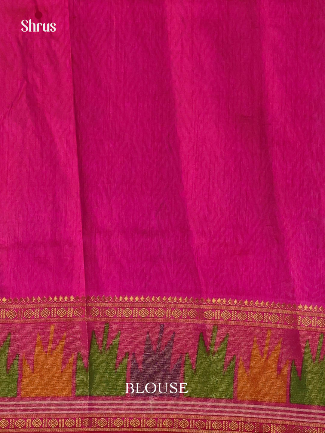 Purple & Pink - Semi Patola Saree