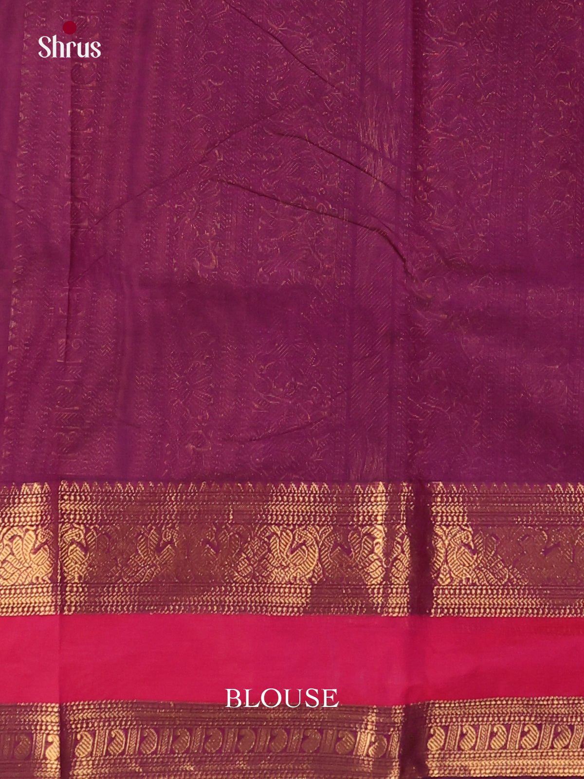 Violet & Pink- Chettinad Cotton Saree