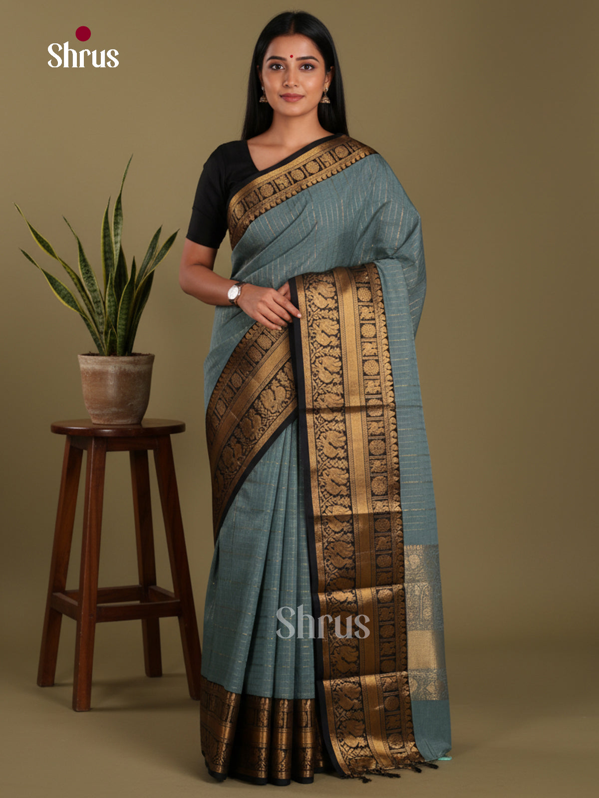 DKS19011 - Chettinad Cotton Saree