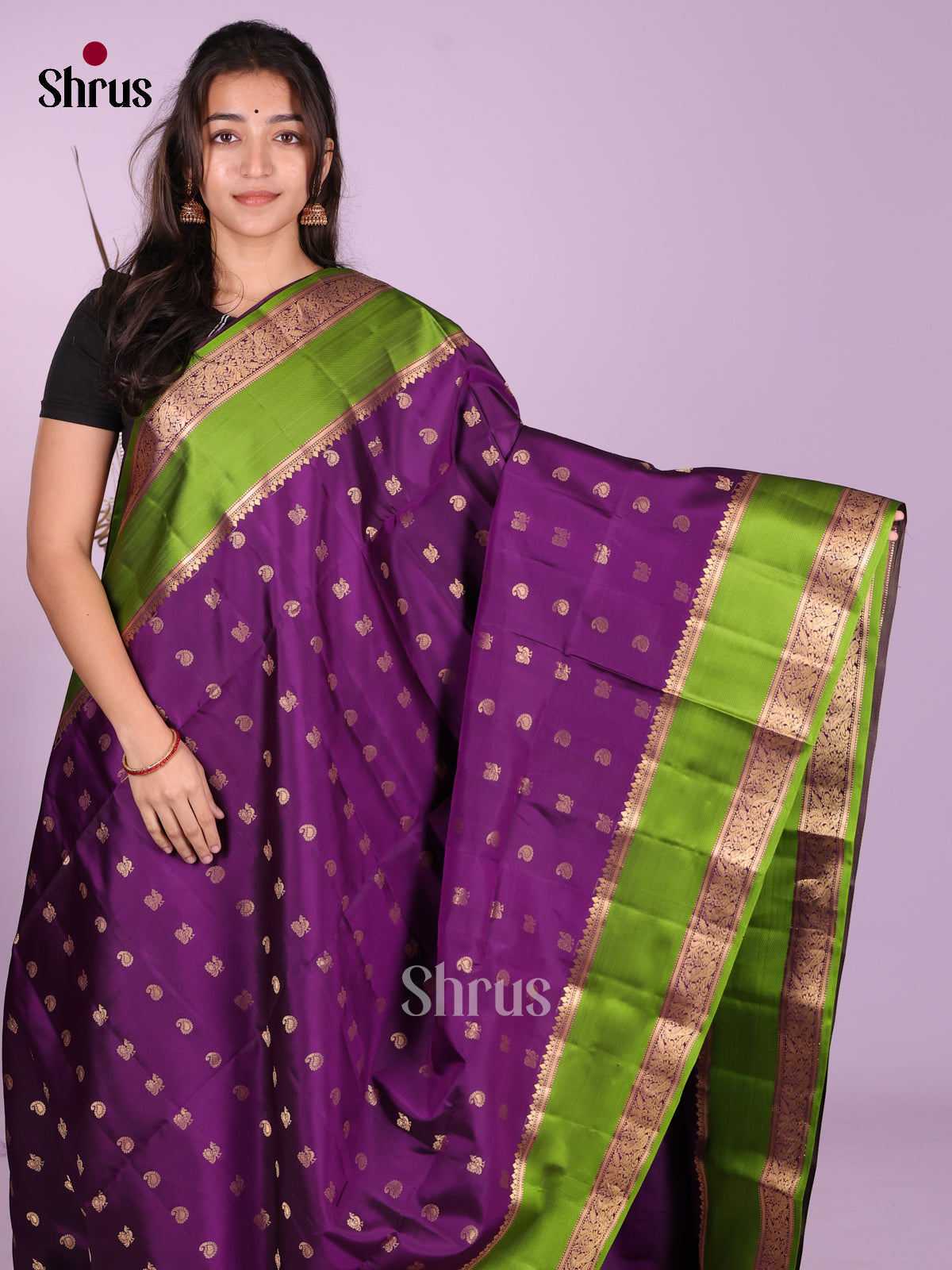 DKS19024 - Soft Silk (HR) Saree - Shop on Shrus.com