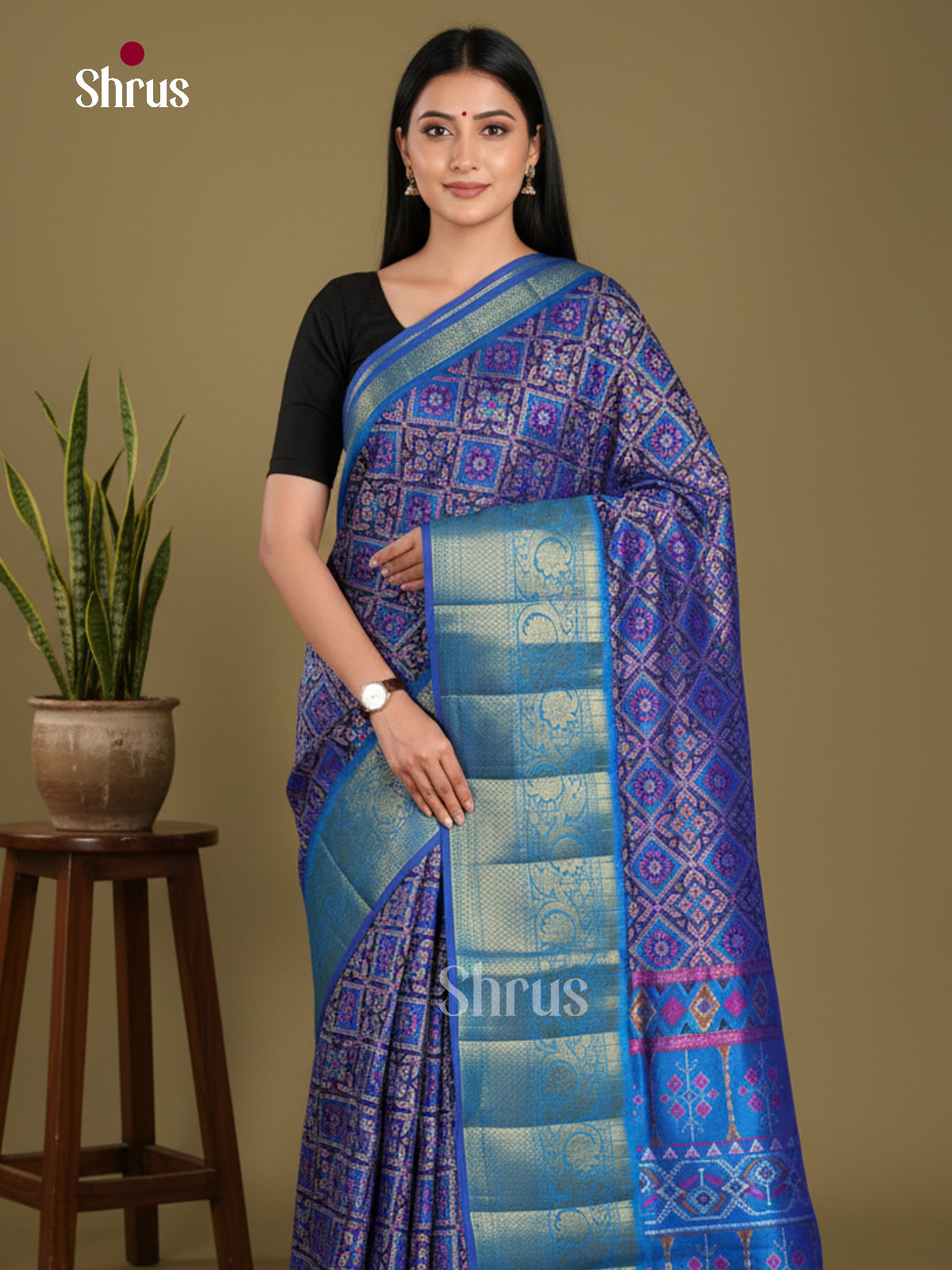 DKS21004 - Semi Patola Saree