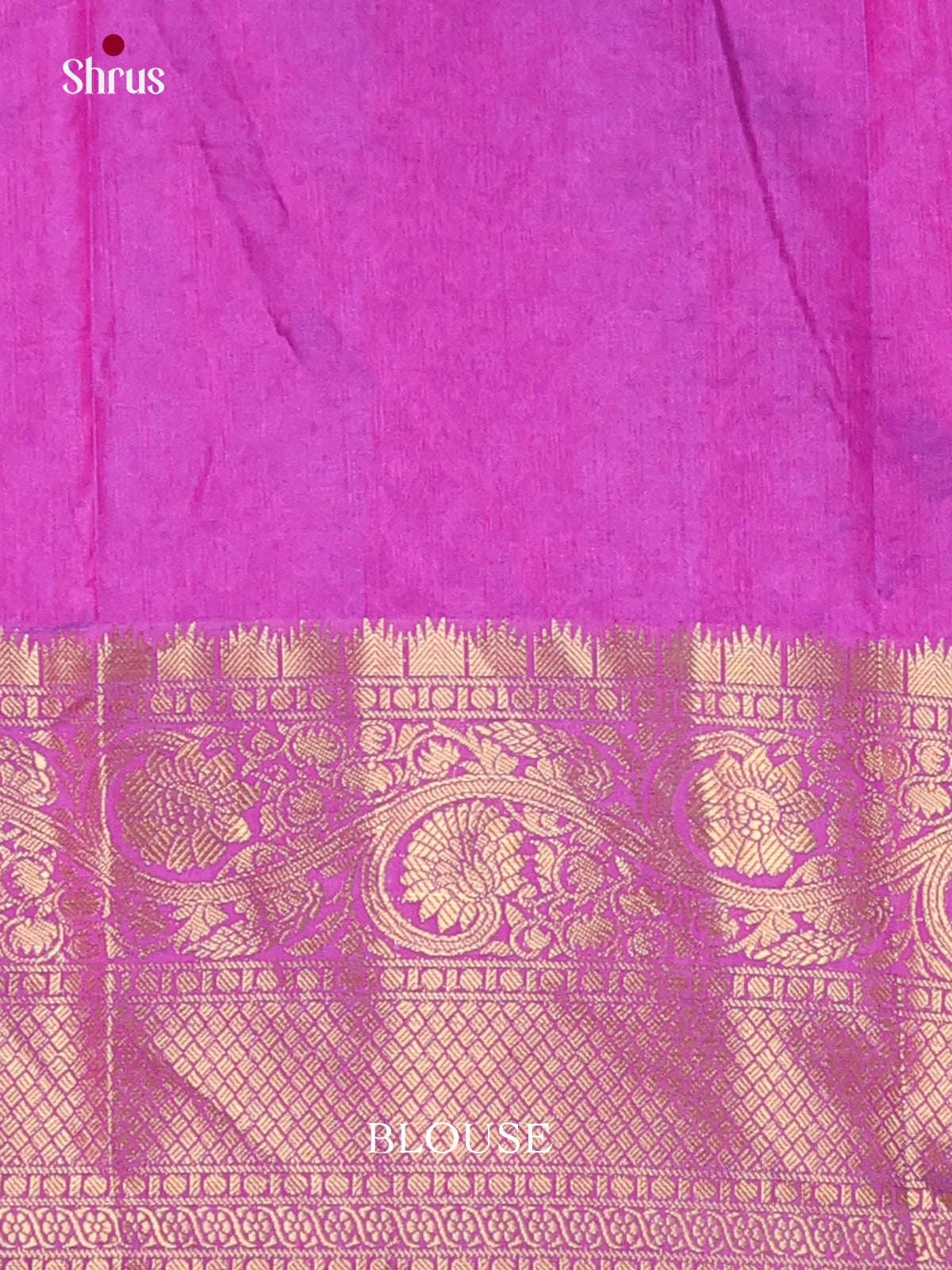 Blue & Purple - Semi Patola Saree