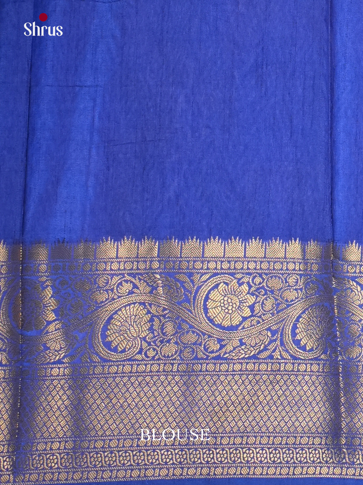 Blue - Semi Patola Saree