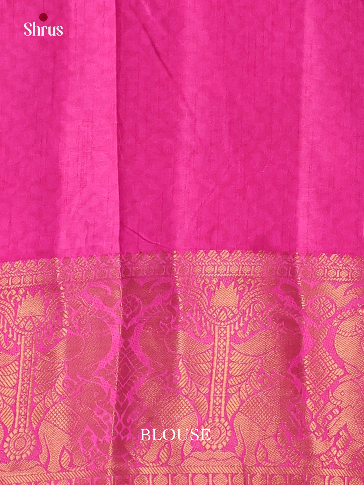 Purple & Pink  - Semi Patola Saree