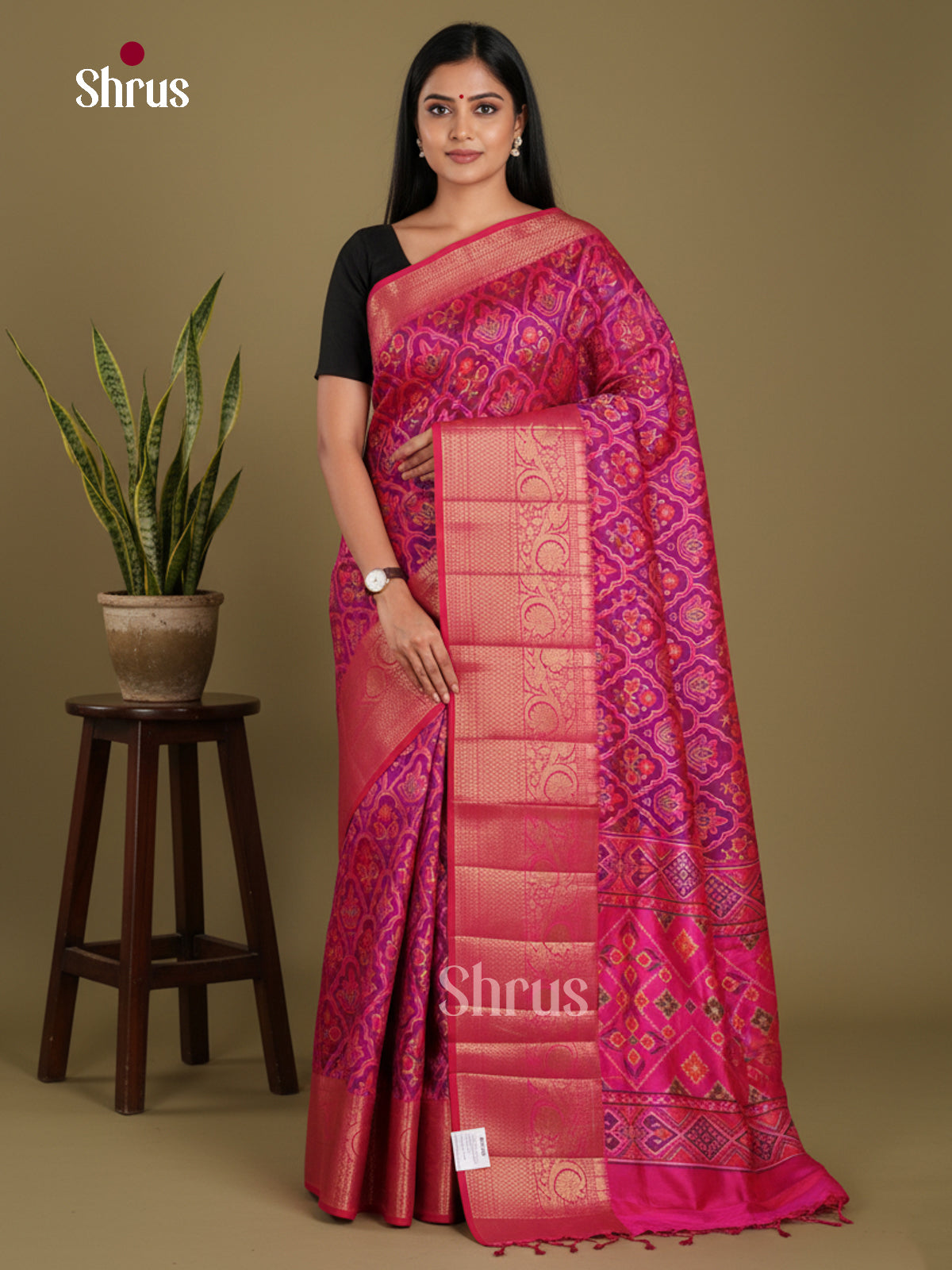 DKS21034 - Semi Patola Saree