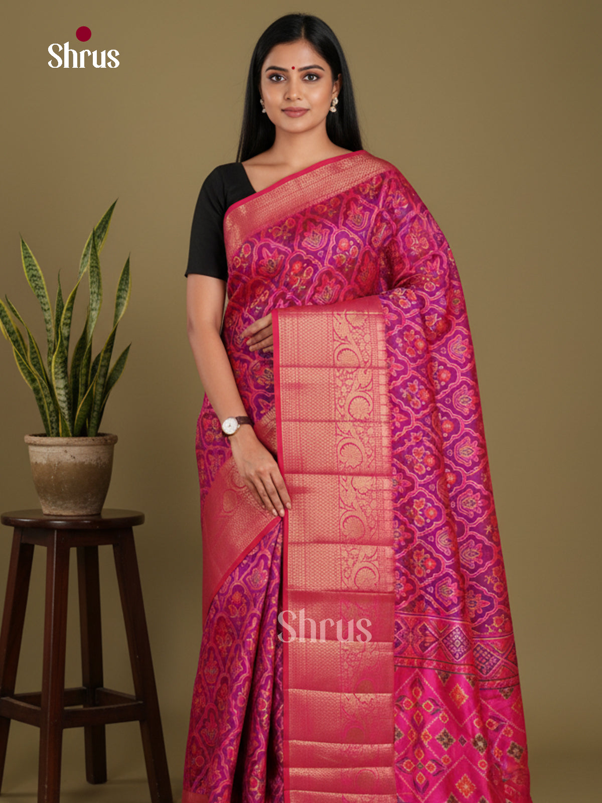 DKS21034 - Semi Patola Saree