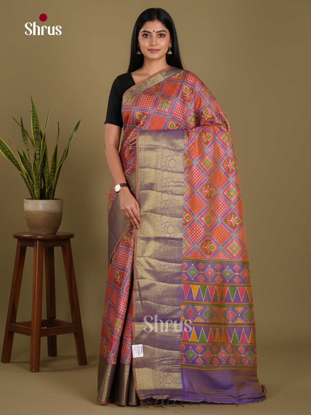 DKS21053 - Semi Patola Saree