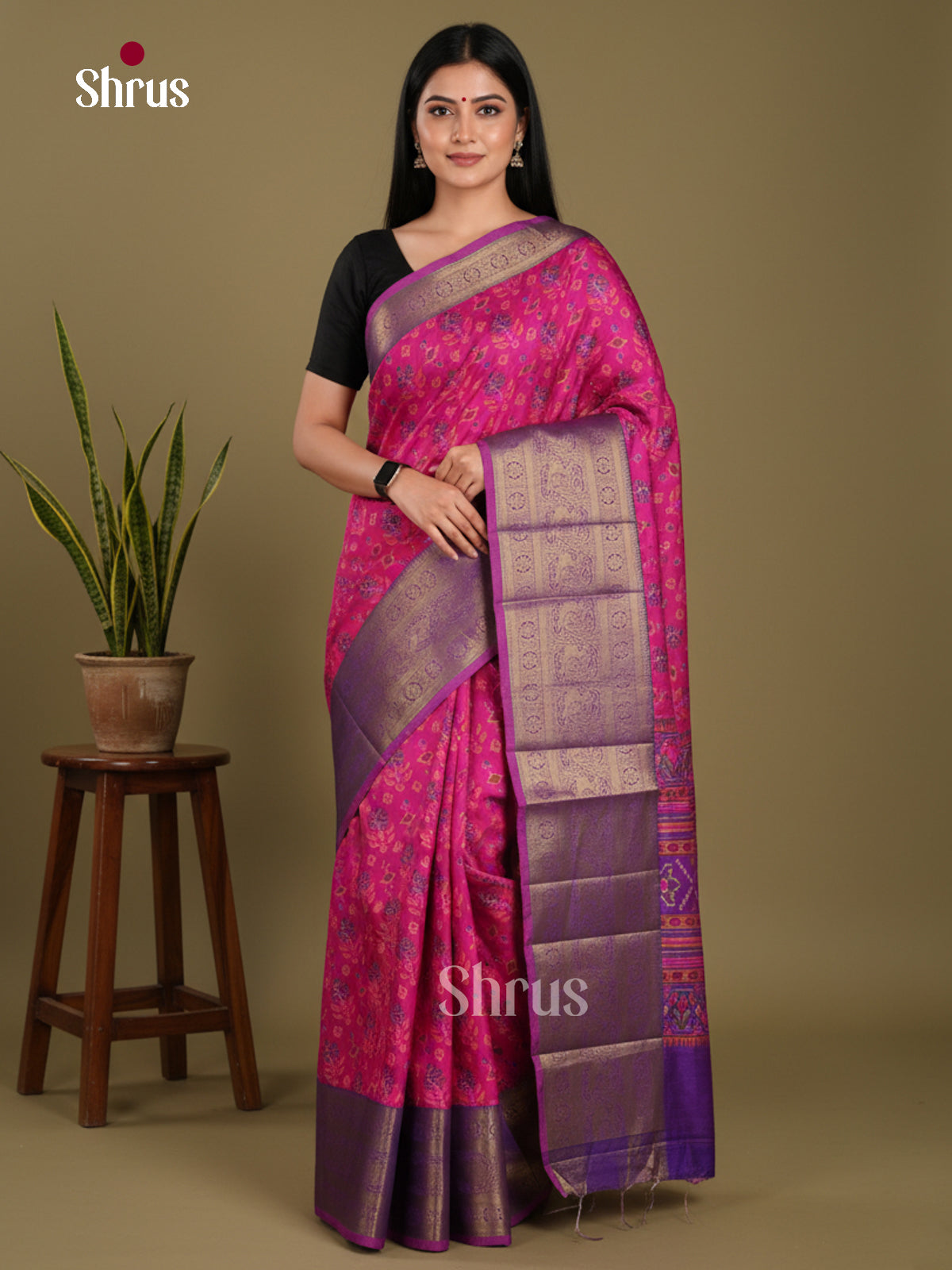 DKS21056 - Semi Patola Saree