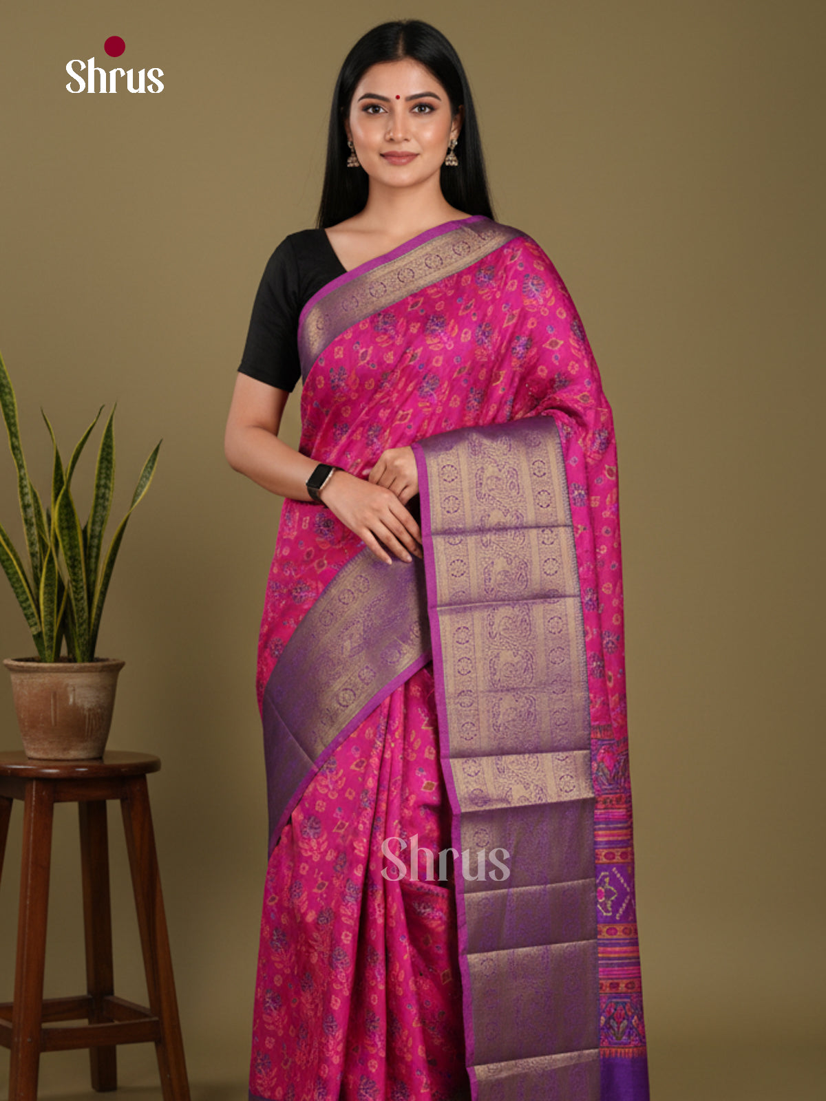 DKS21056 - Semi Patola Saree