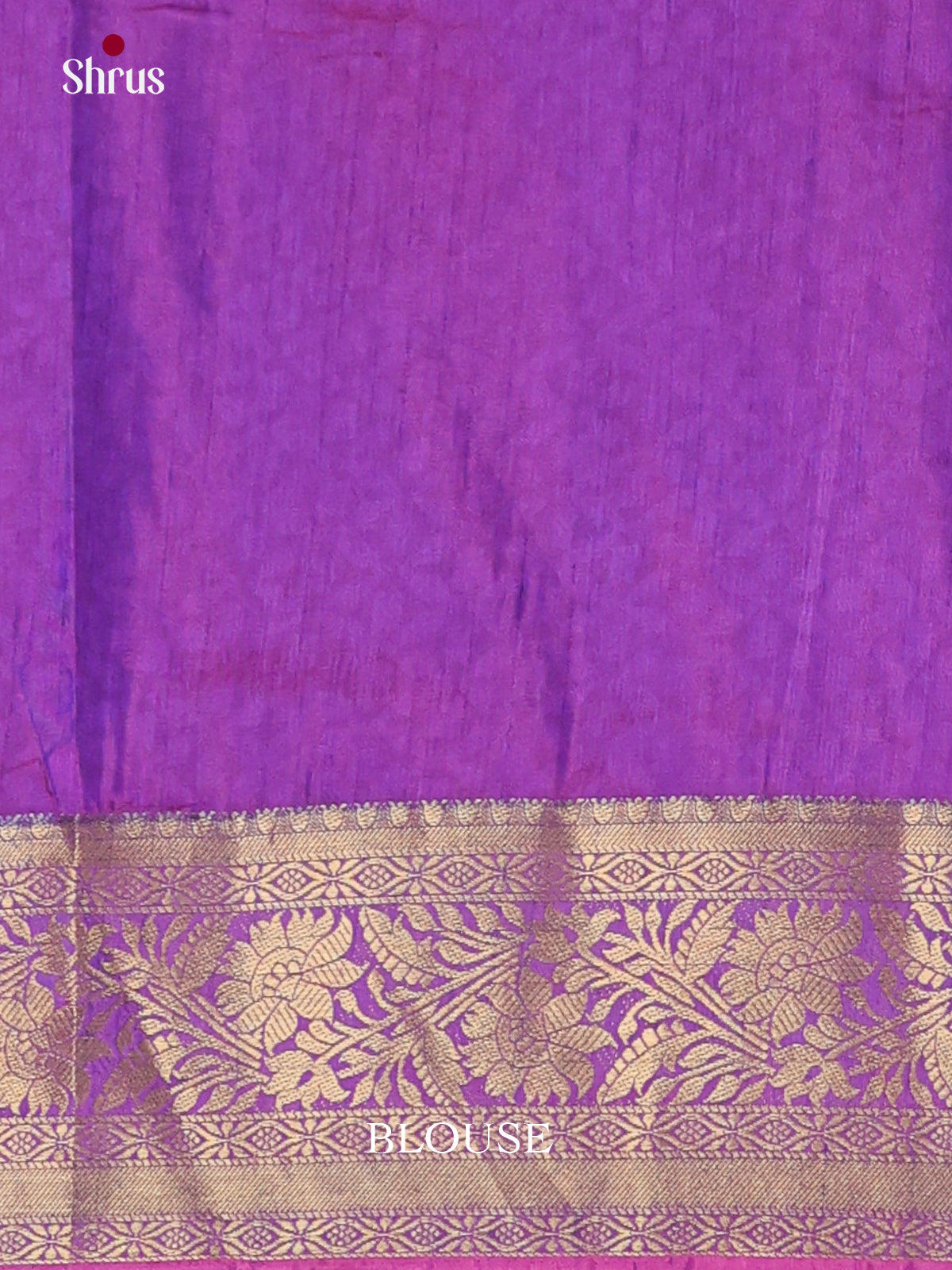 Pink & Purple - Semi Patola Saree