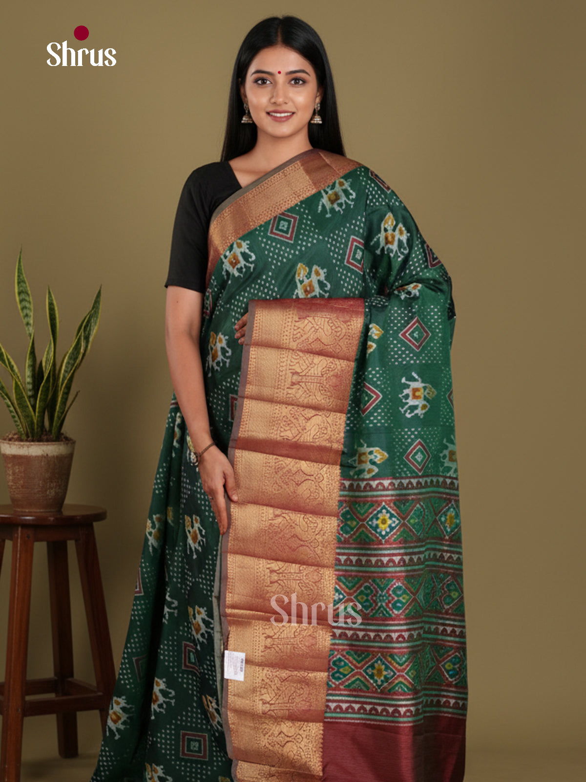 DKS21076 - Semi Patola Saree