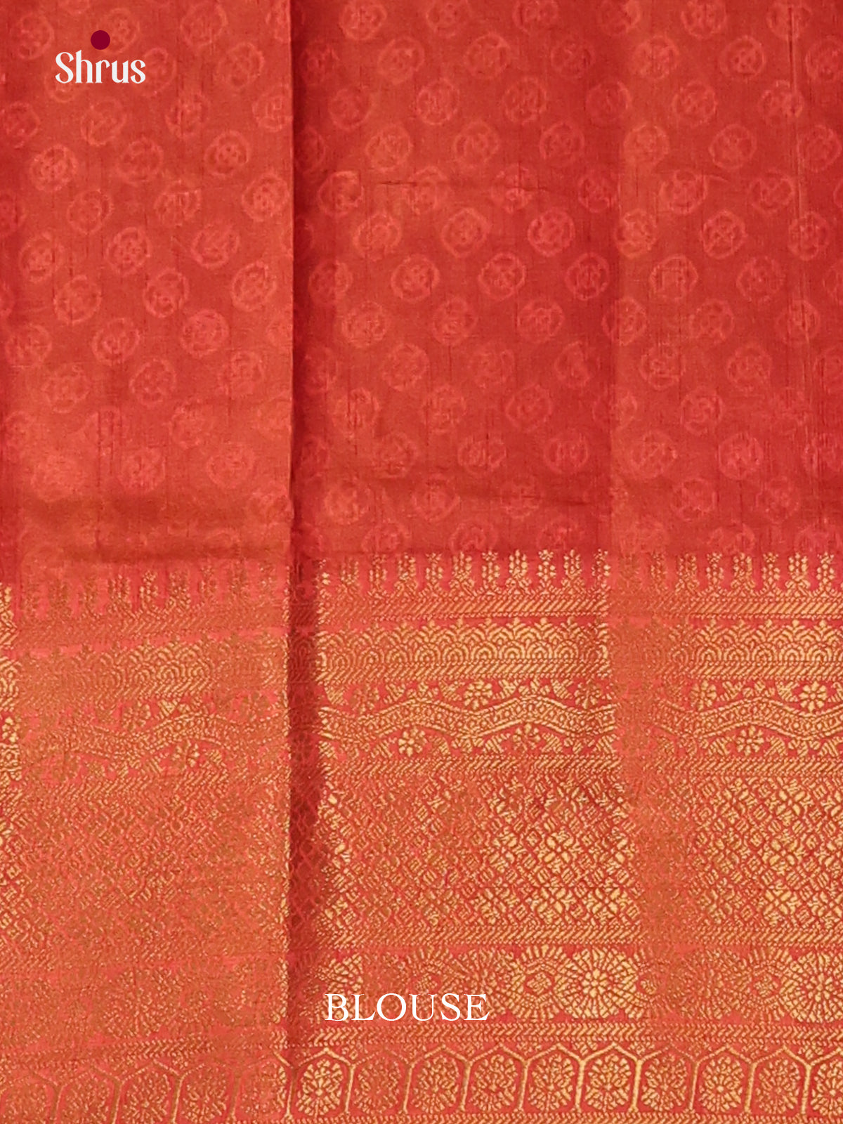 Mustard & Brick - Semi Patola Saree - Shop on Shrus.com