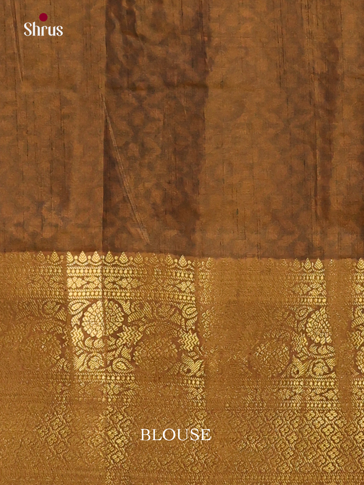 Mustard & Chutney Green - Semi Patola Saree
