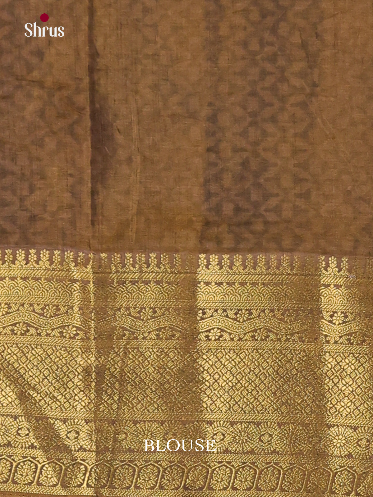 Mustard & Chutney Green- Semi Patola Saree