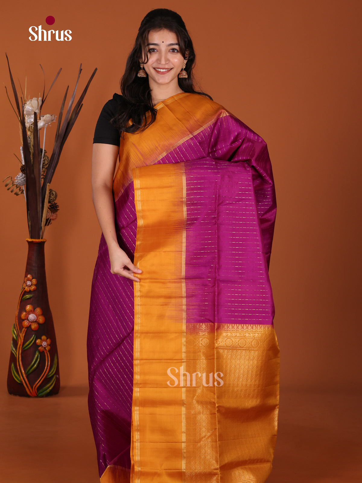 DKS22241 - Soft Silk (HR) Saree