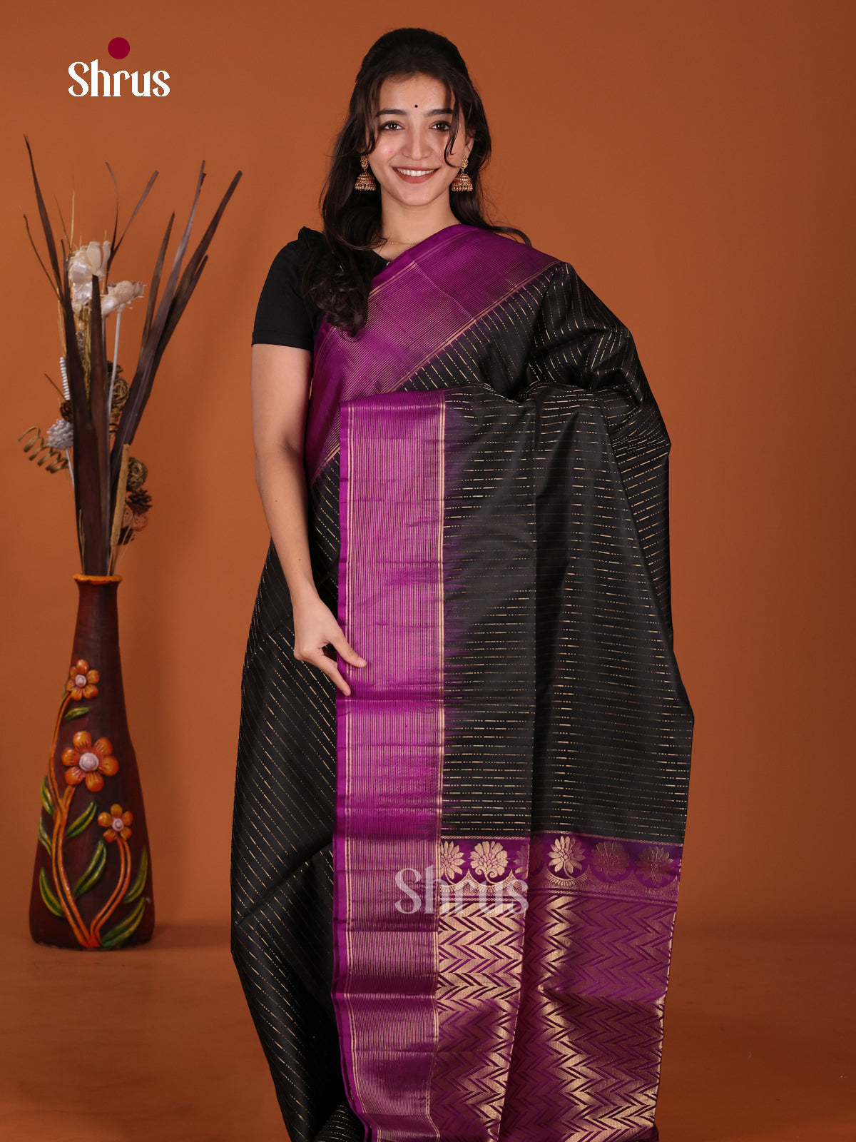 DKS22242 - Soft Silk (HR) Saree