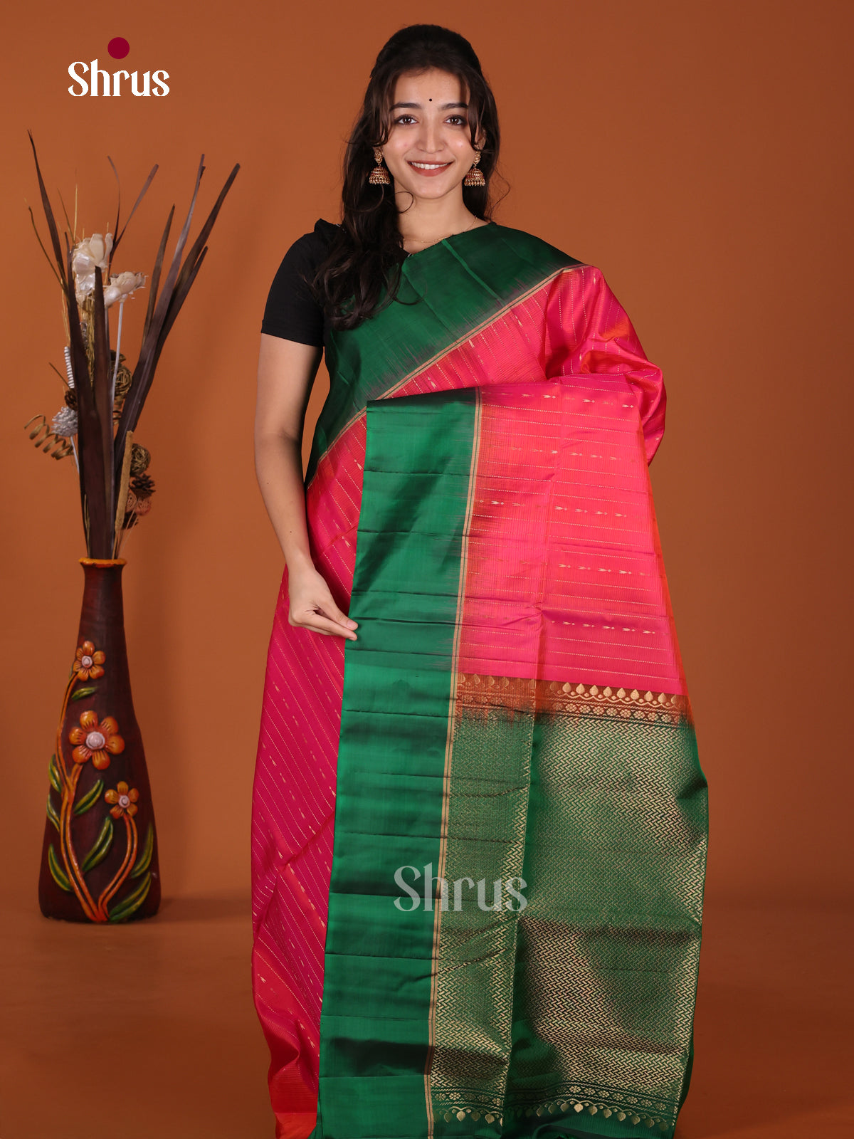 DKS22247 - Soft Silk (HR) Saree