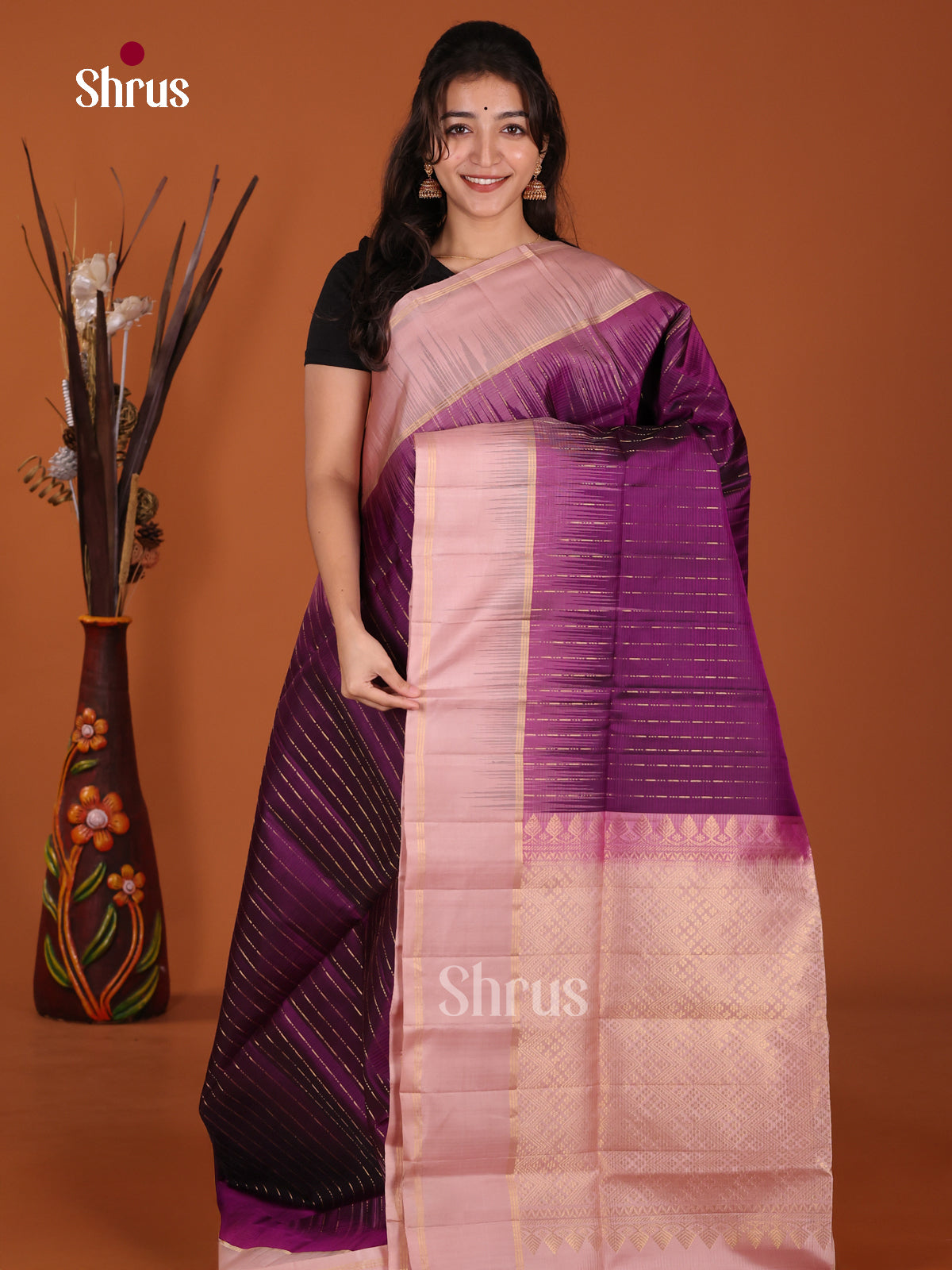DKS22251 - Soft Silk (HR) Saree - Shop on Shrus.com