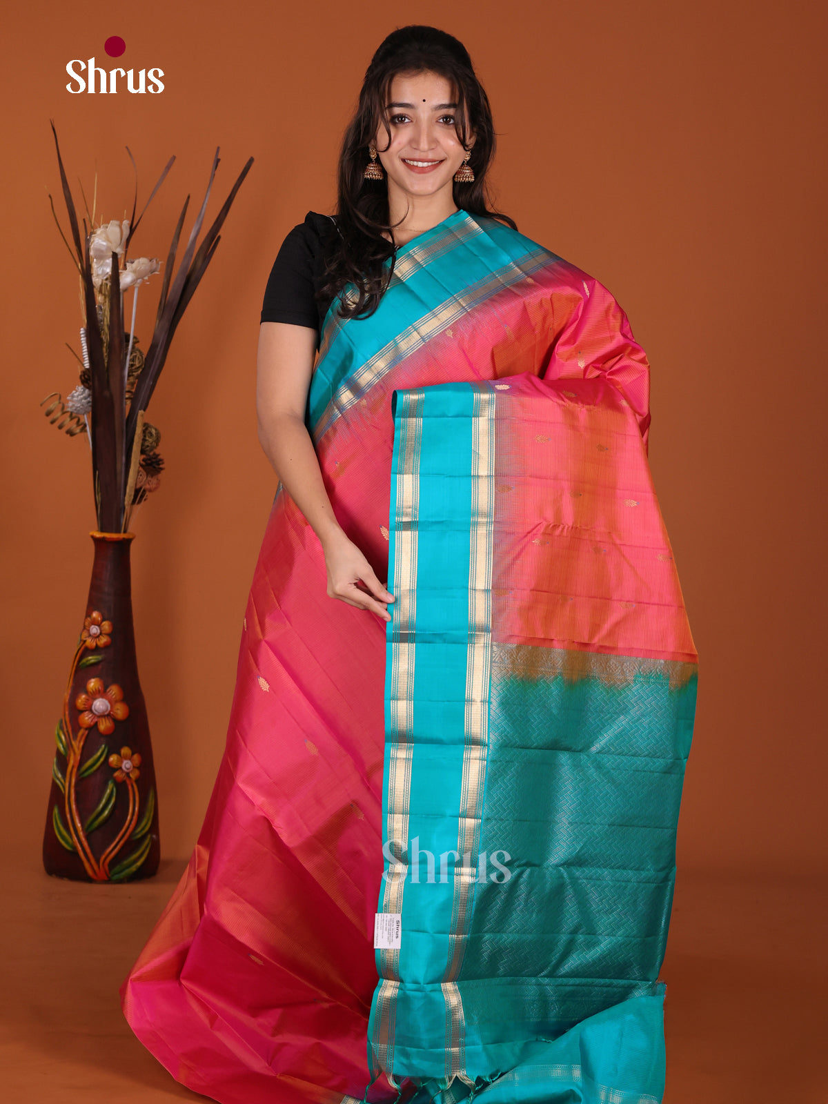 DKS22257 - Kanchipuram Rettapet Saree