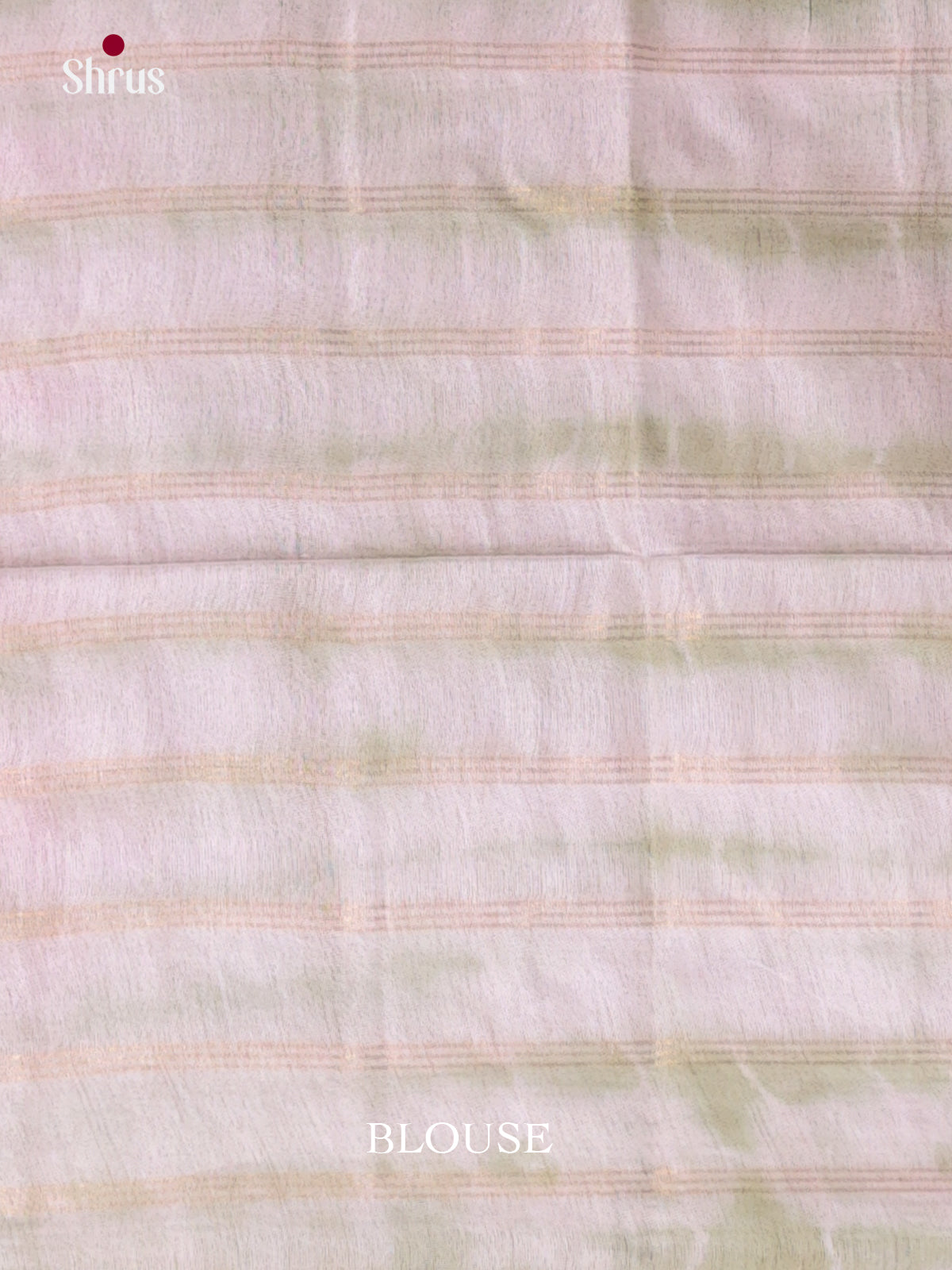 pink & Cream - Shibori Saree