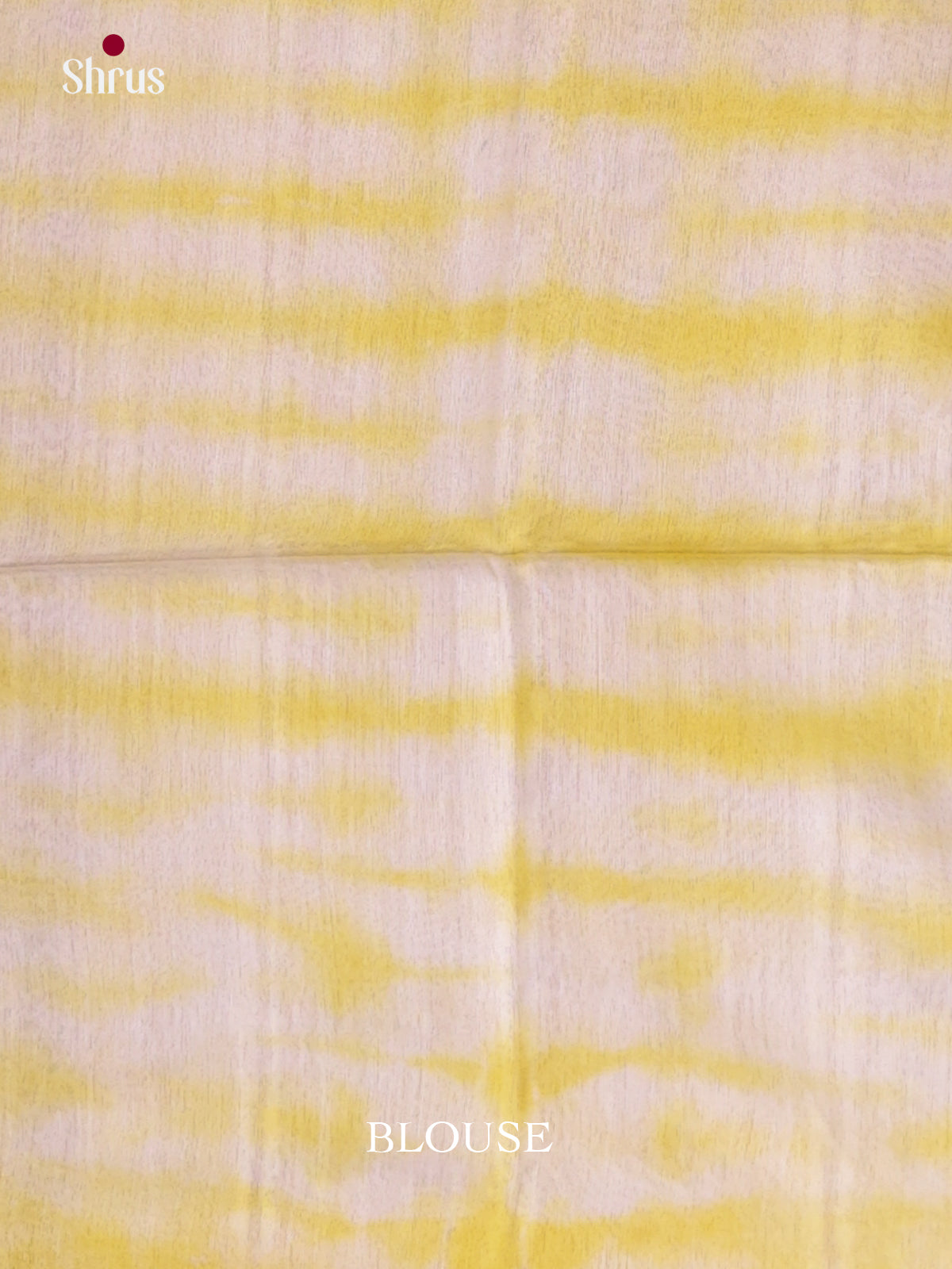 Peach & Cream - Shibori Saree