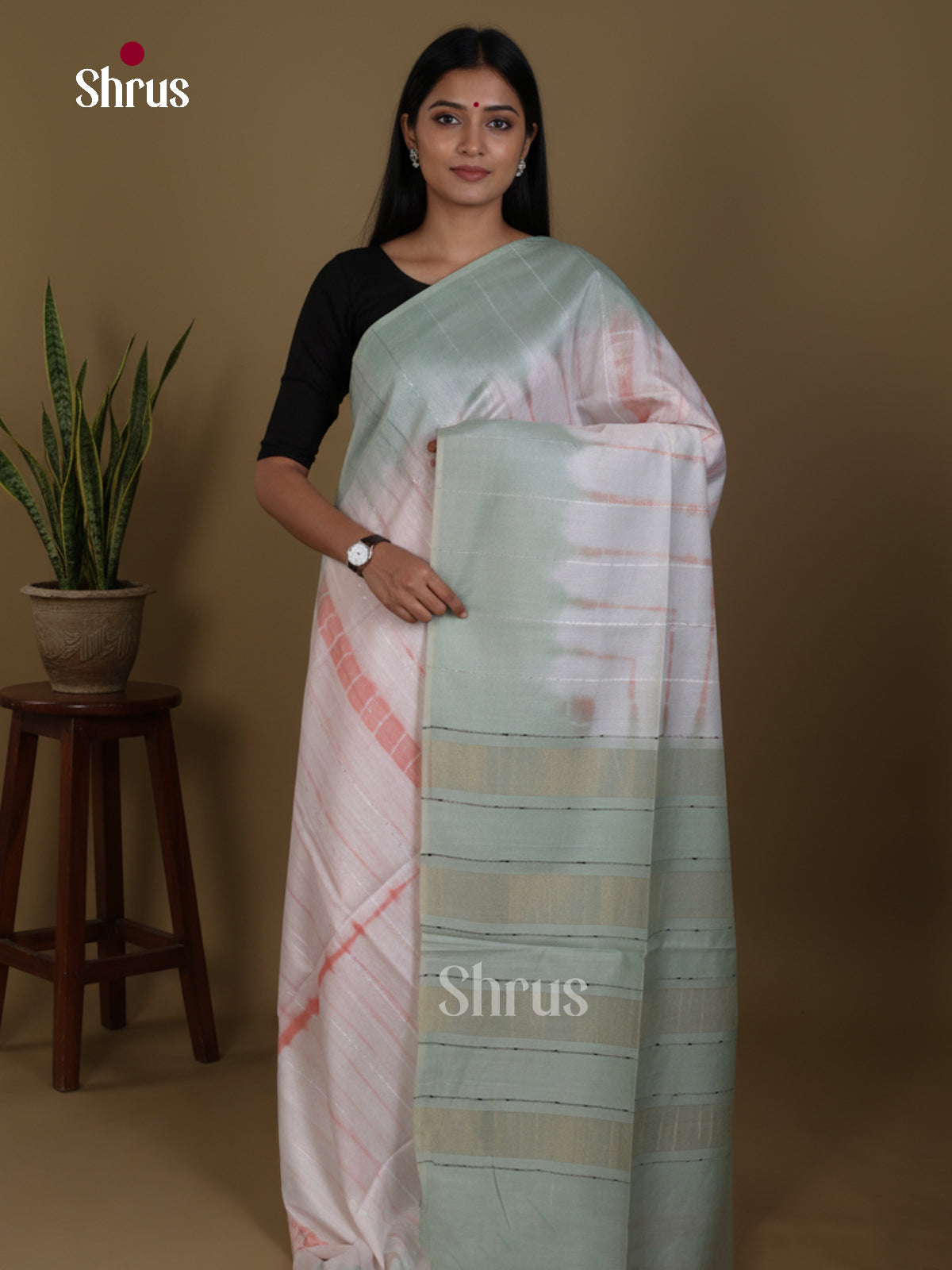 DKS22303 - Shibori Saree - Shop on Shrus.com