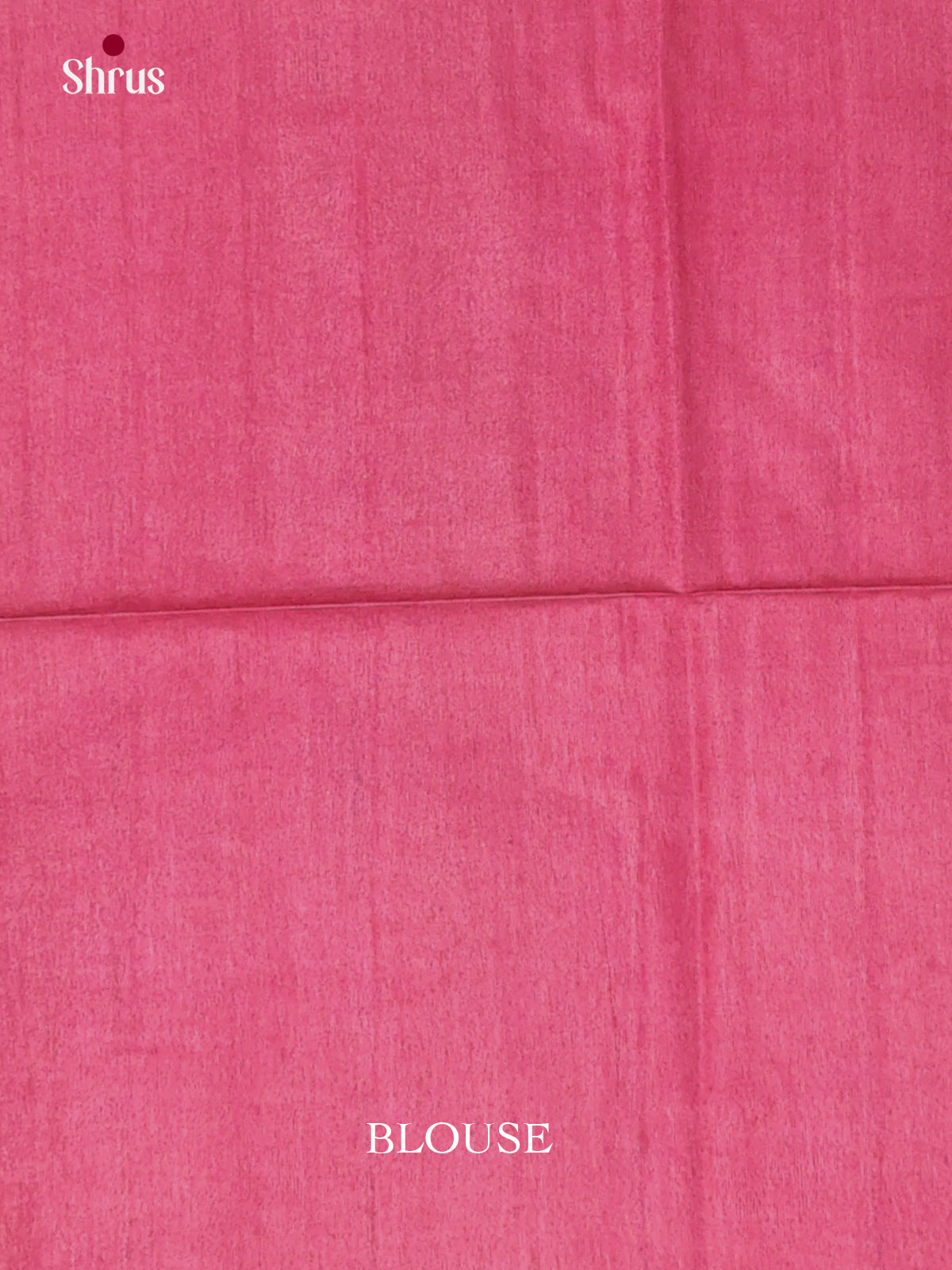 Cream & Pink - Shibori Saree