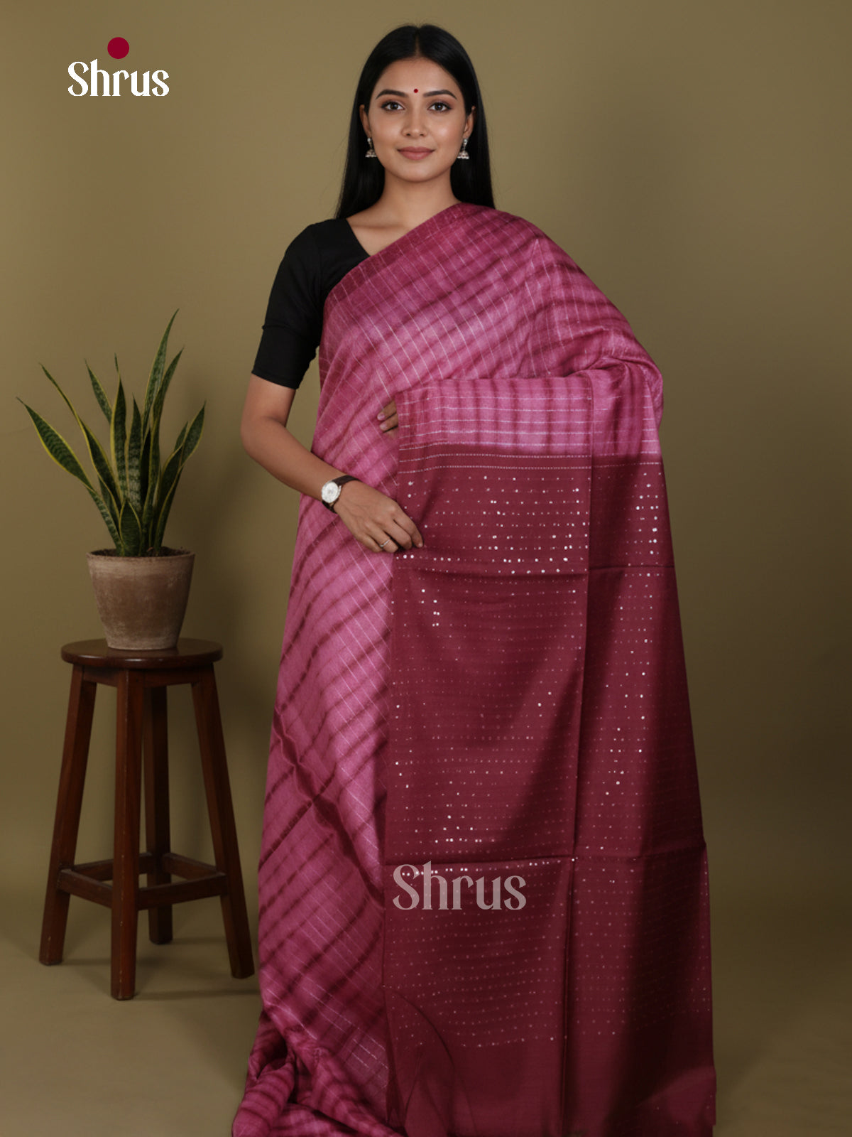 DKS22348 - Shibori Saree