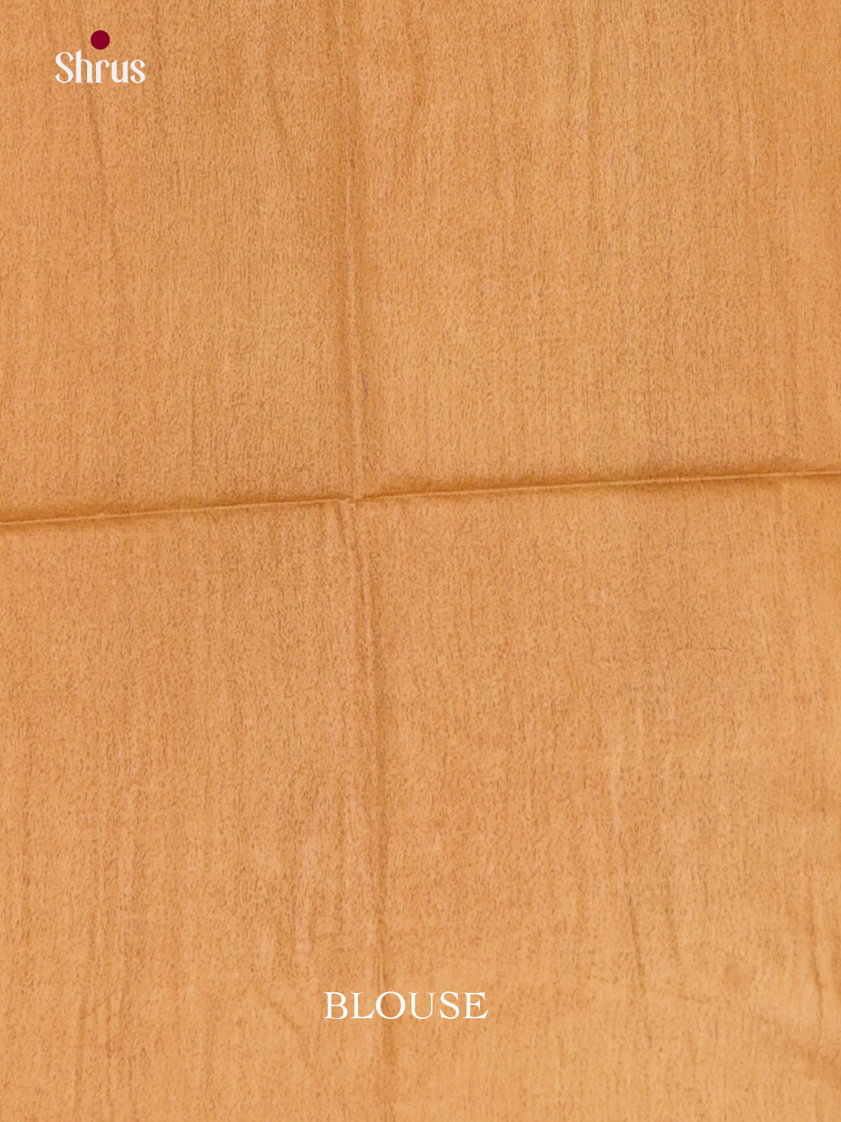 Cream & Peach - Shibori Saree