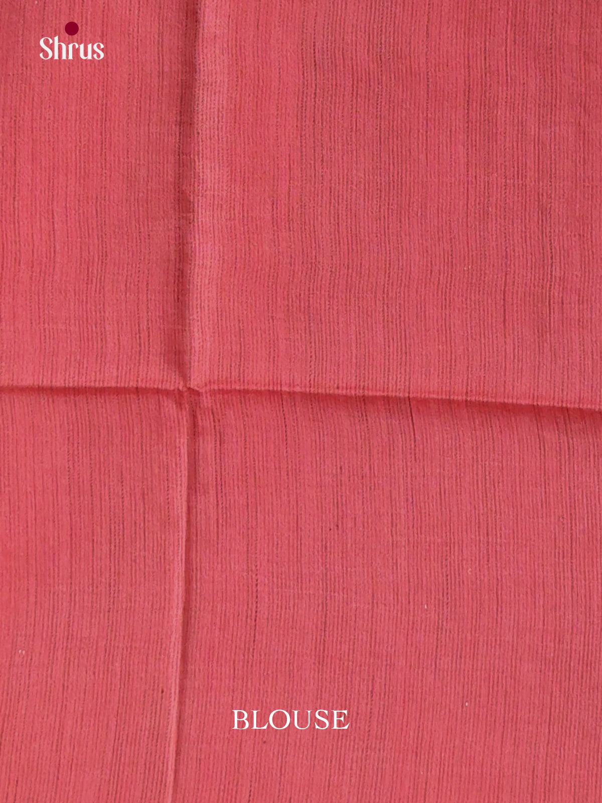 Cream & Orangish Pink- Shibori Saree