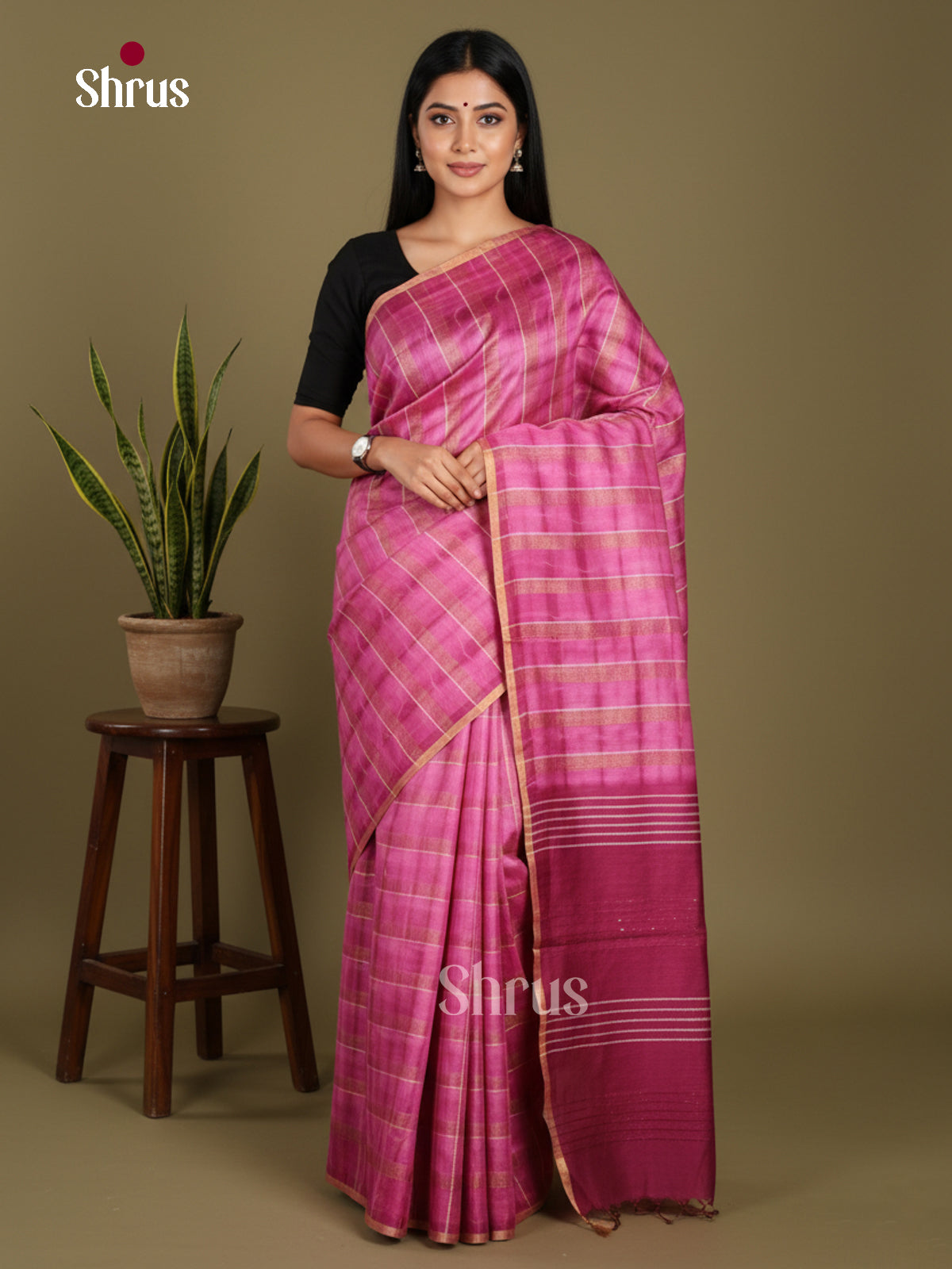 DKS22383 - Shibori Saree - Shop on Shrus.com