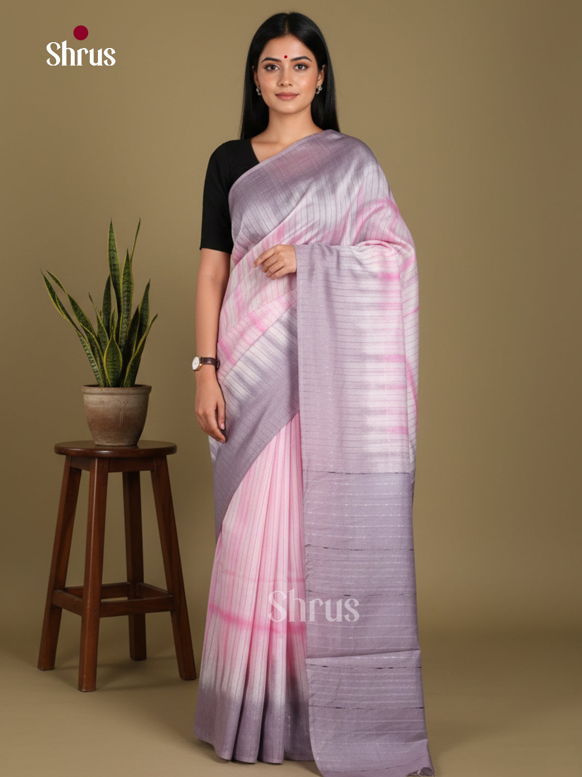 DKS22415 - Shibori Saree - Shop on Shrus.com