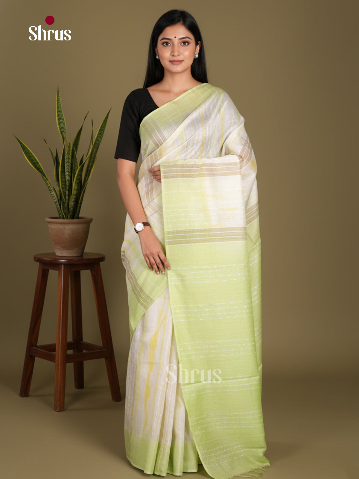 DKS22421 - Shibori Saree - Shop on Shrus.com