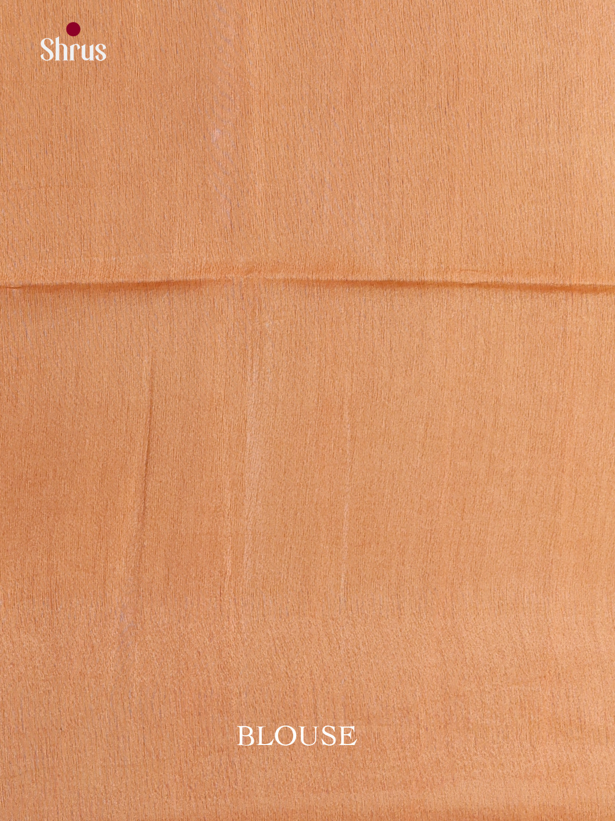 Cream & Peach - Shibori Saree