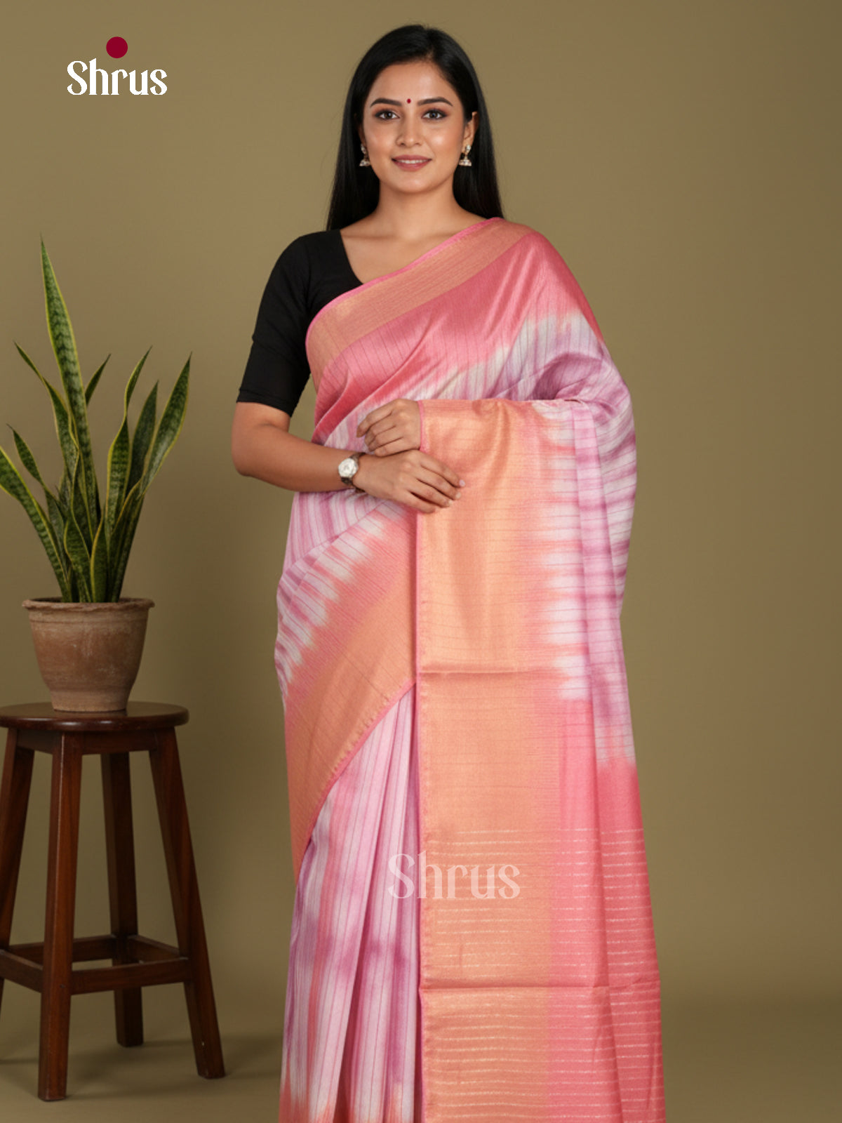 DKS22647 - Shibori Saree
