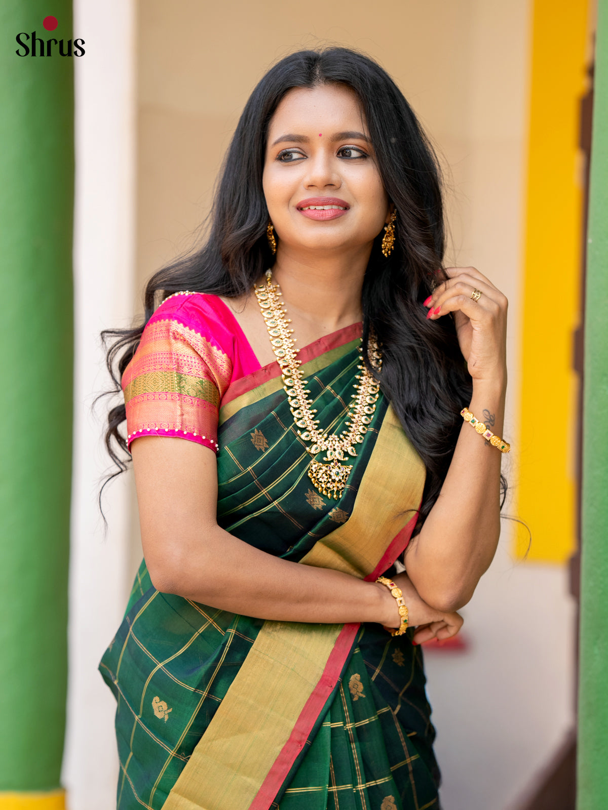 DKS24004 - Silk Cotton Saree