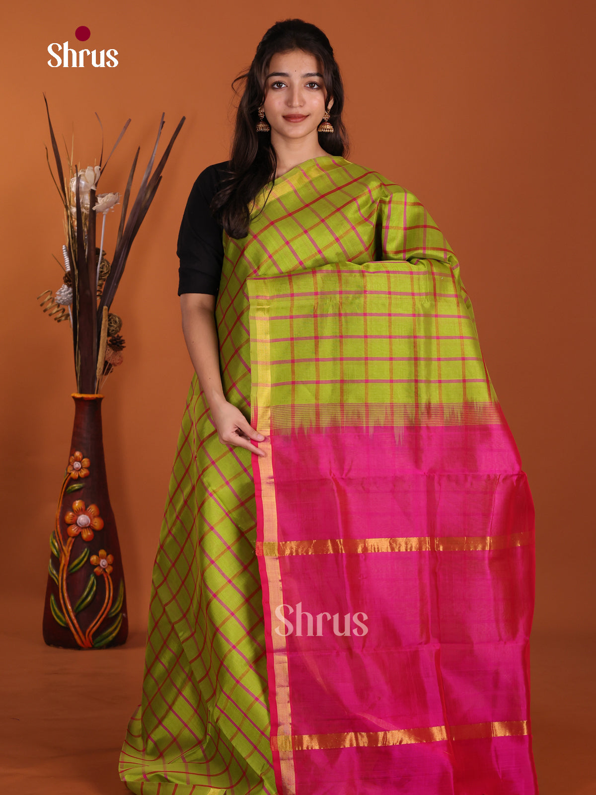 DKS24013 - Silk Cotton Saree