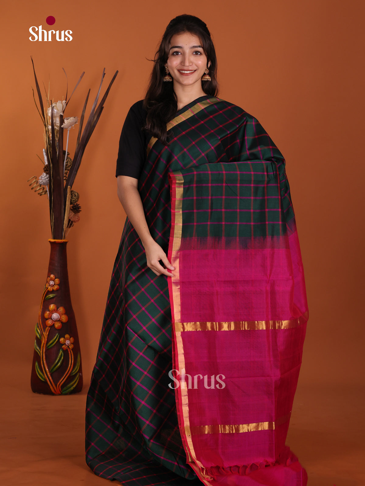 DKS24015 - Silk Cotton Saree