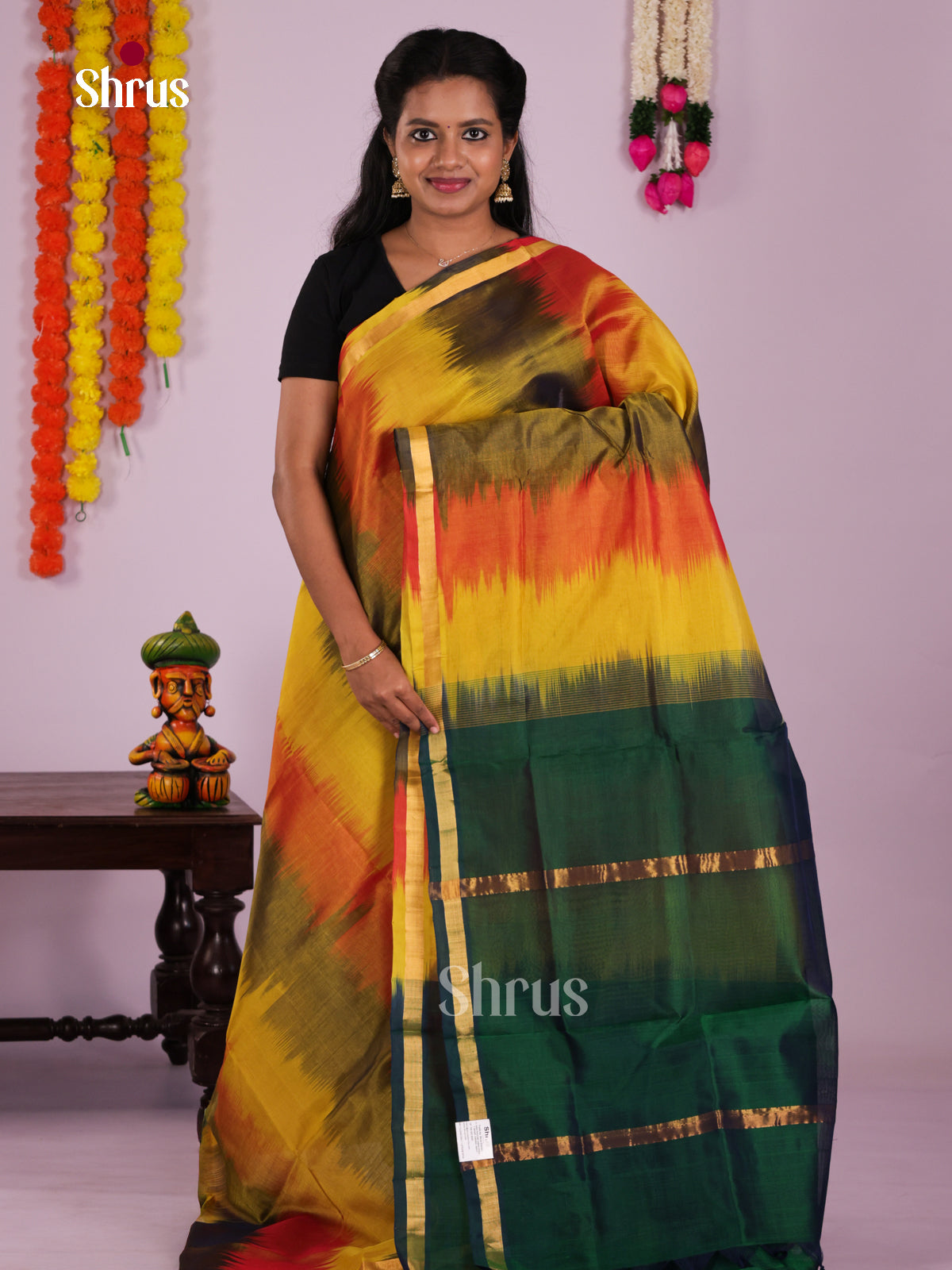 DKS24036 - Silk Cotton Saree